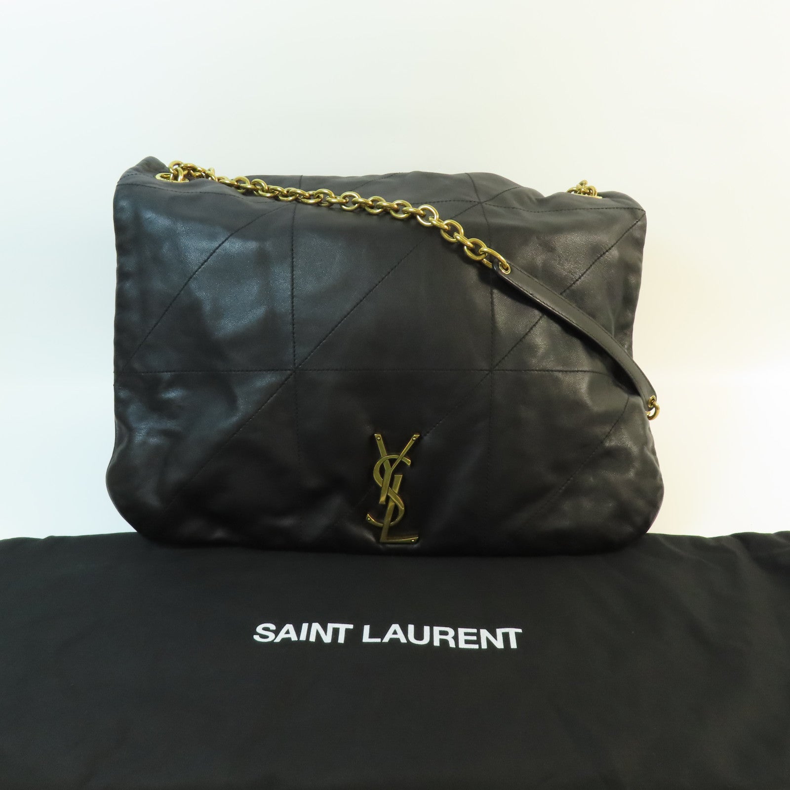 YVES SAINT LAURENT 羊皮皮革LARGE Jamie 4.3金扣肩背袋