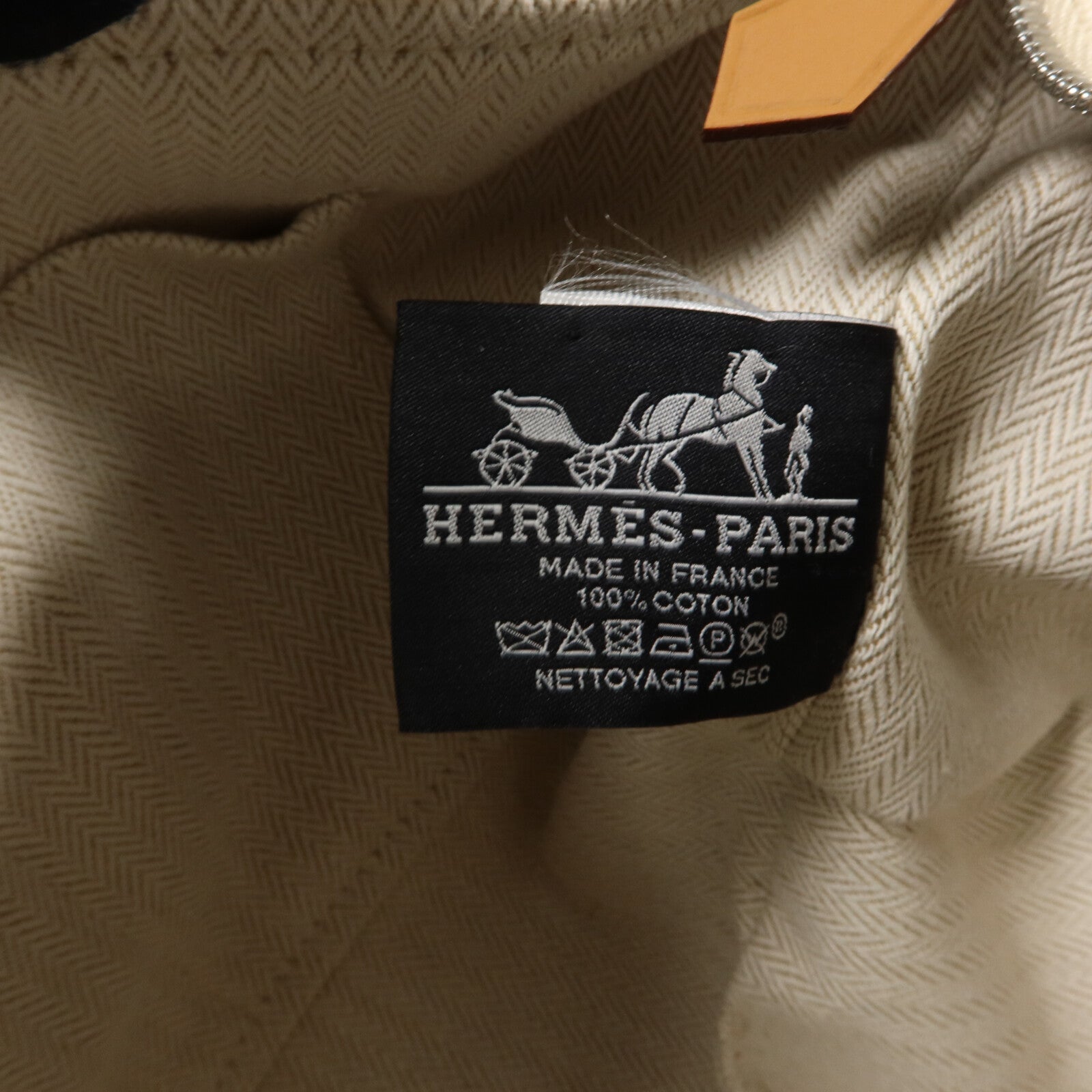 HERMES 帆布Bride A Brac PM
