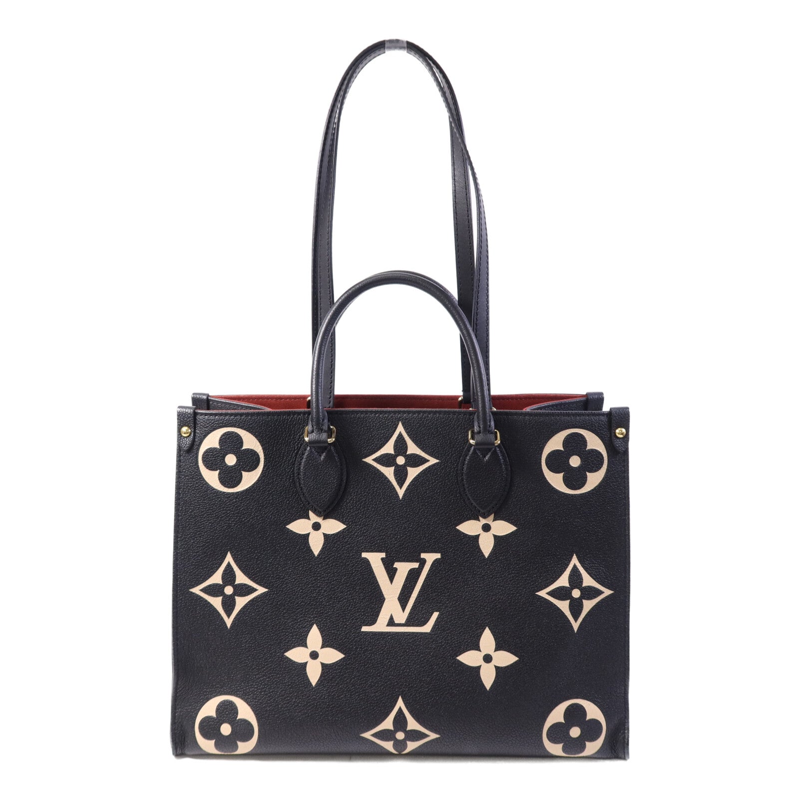 LOUIS VUITTON 【激減優惠】Monogram Empreinte OnTheGO金扣手挽肩背兩用袋