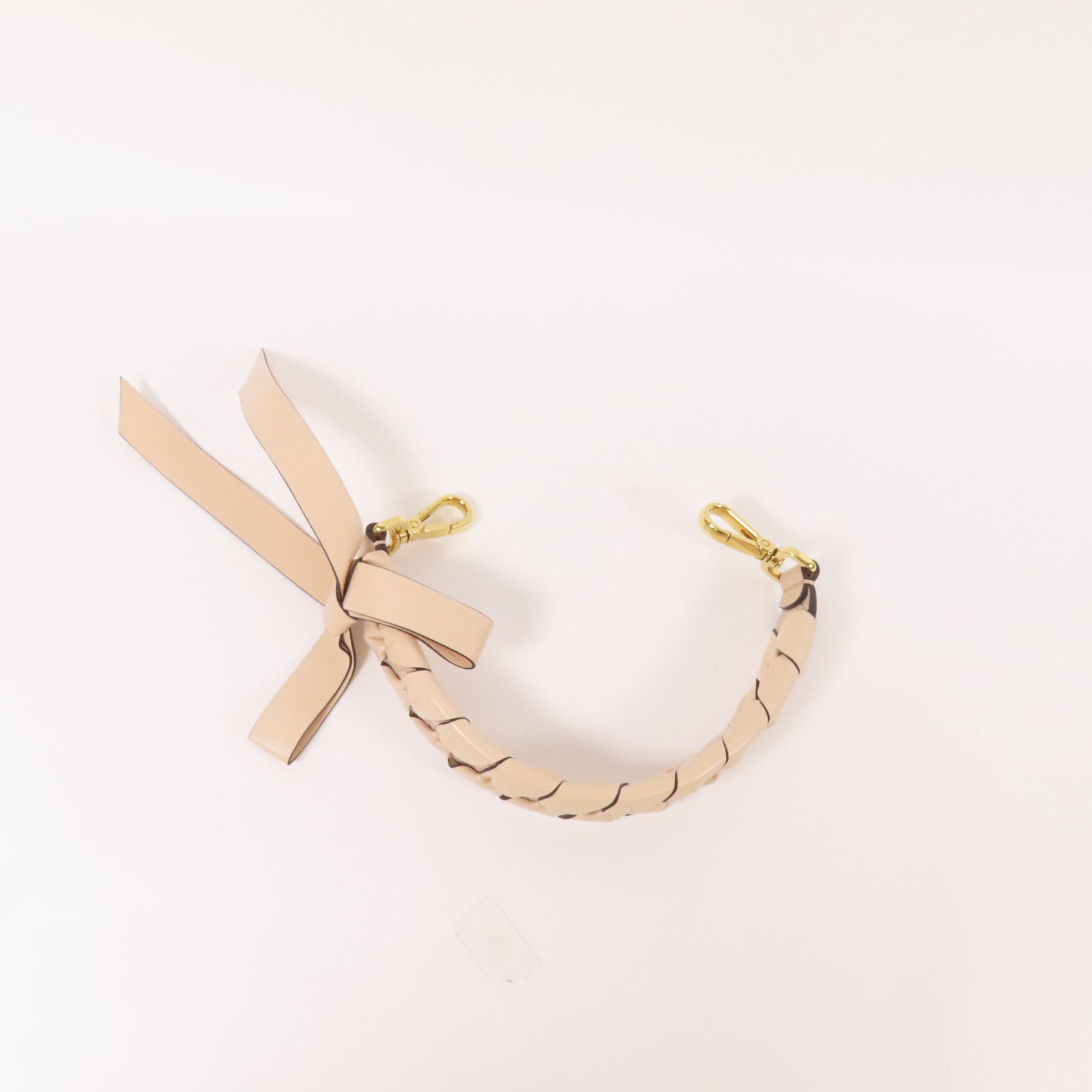 FENDI 牛皮皮革Strap金扣手提帶