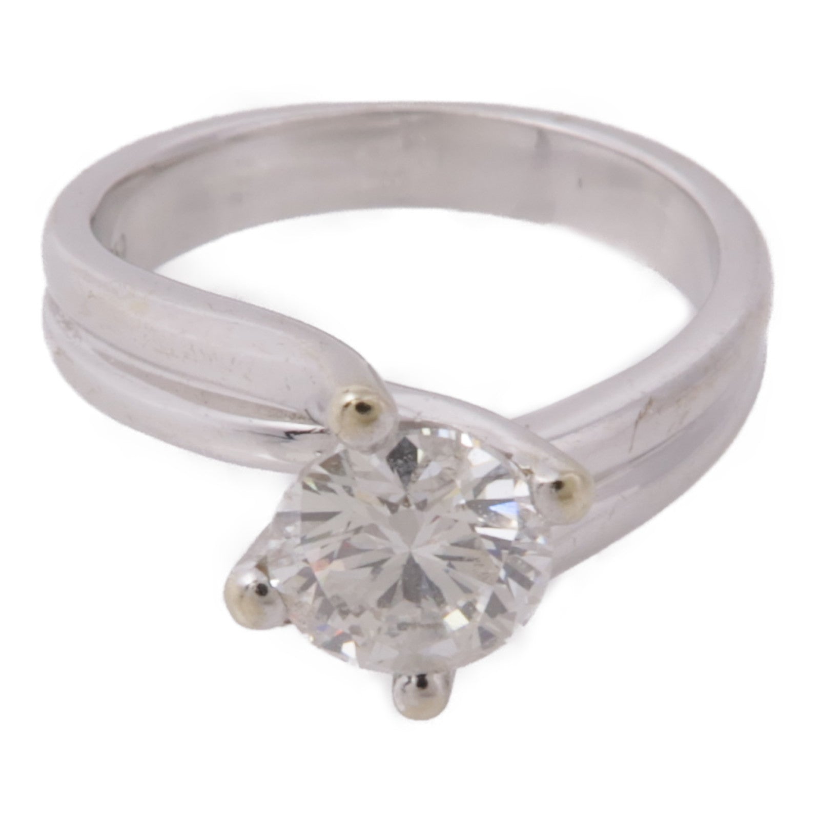 JEWELRY 18K白金Diamond Ring鑽石戒指US#4.75