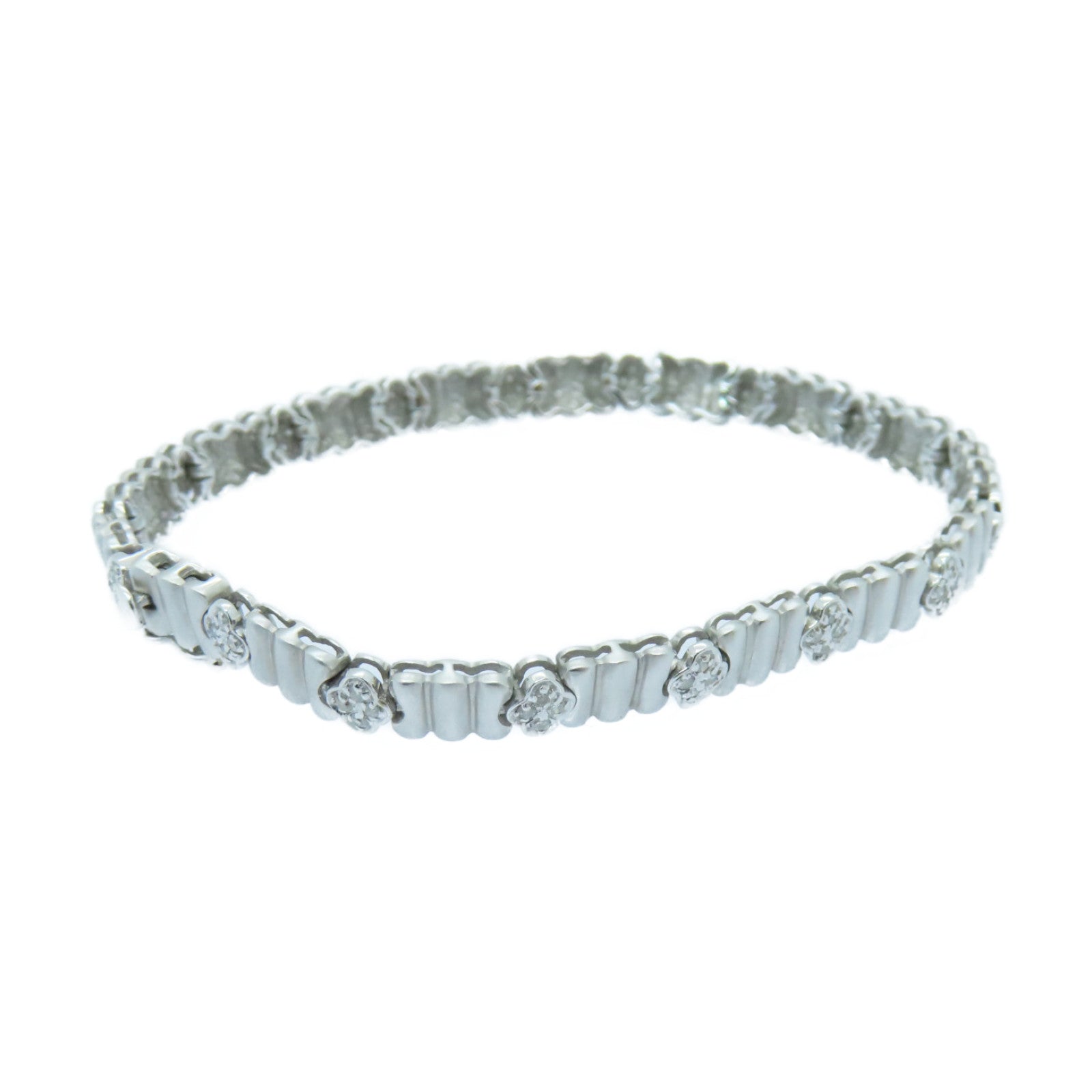 JEWELRY 【激減優惠】18K白金Diamond Bracelet 鑽石手鏈