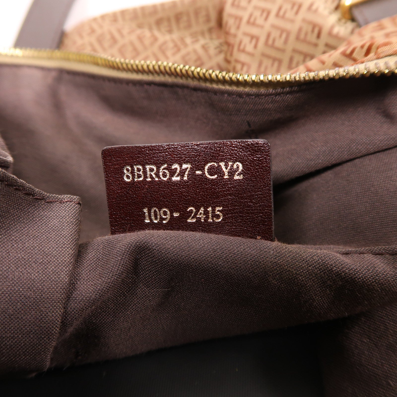 FENDI 尼龍Shoulder Bag金扣肩背袋