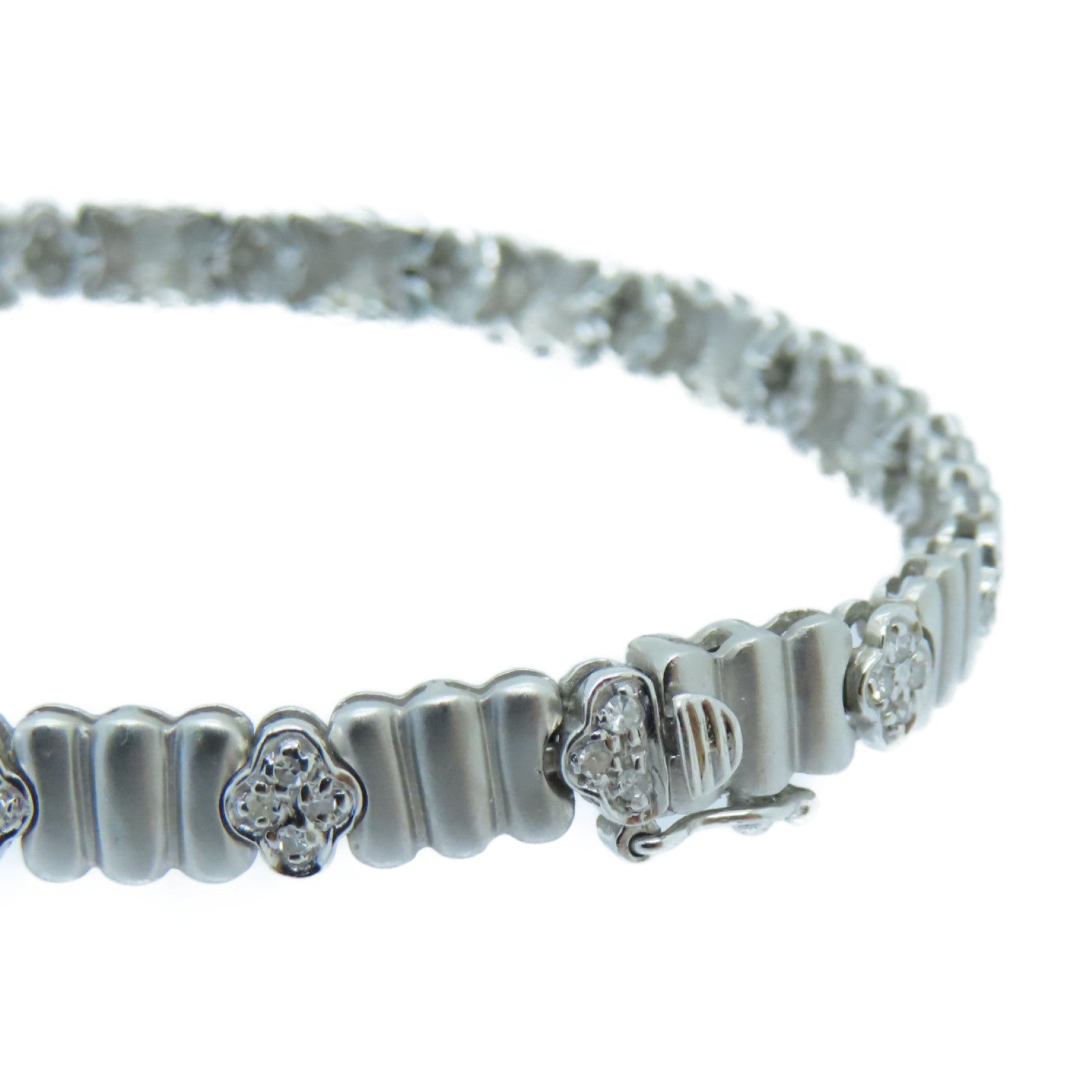 JEWELRY 【激減優惠】18K白金Diamond Bracelet 鑽石手鏈