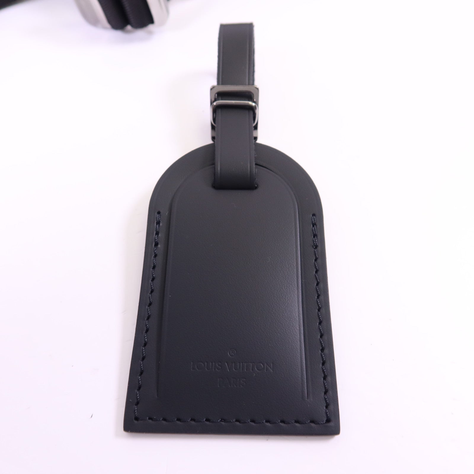 LOUIS VUITTON Monogram Eclipse Clutch Box Shoulder Bag銀扣肩背袋