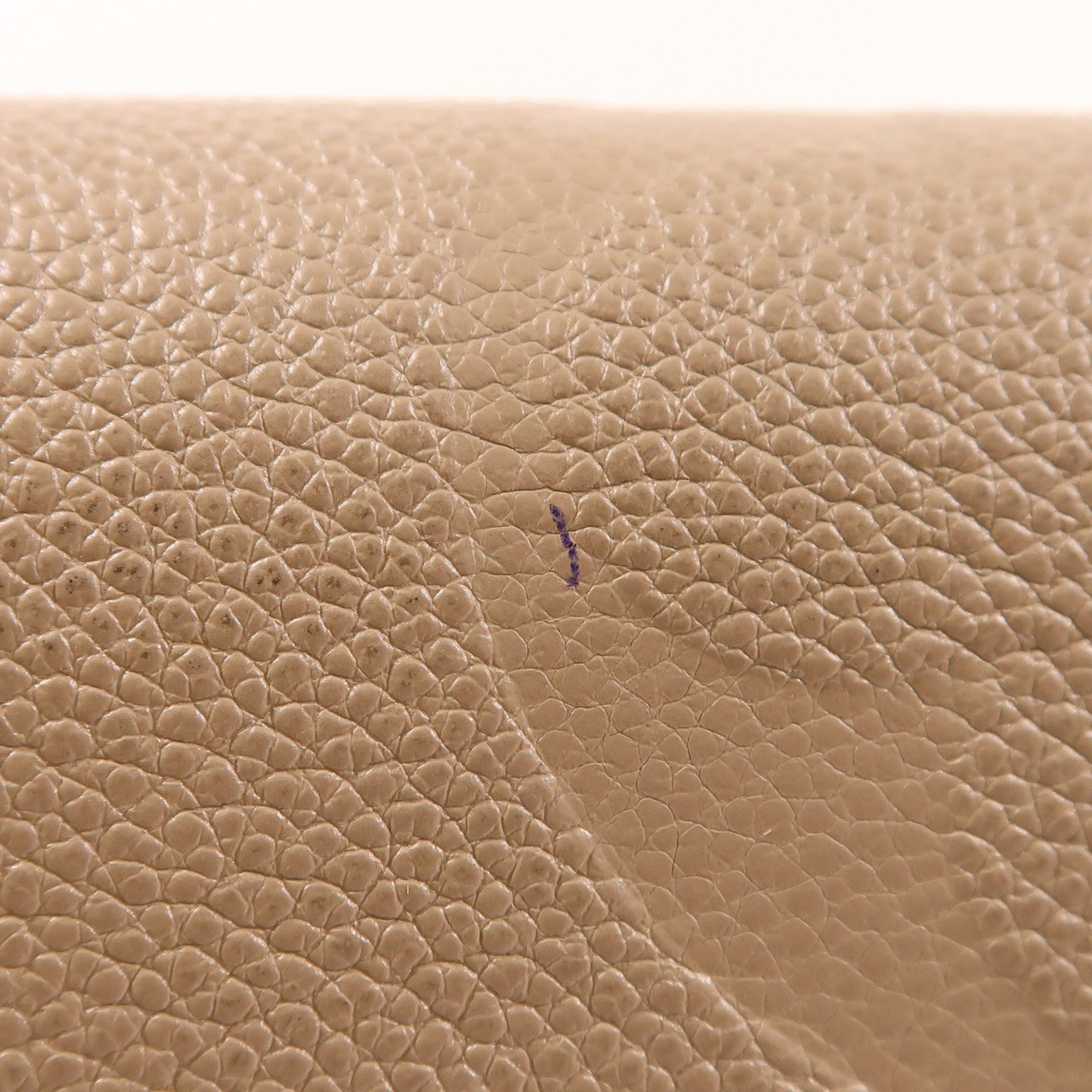 LOUIS VUITTON Monogram Empreinte OnTheGo MM金扣手挽肩背兩用袋米色