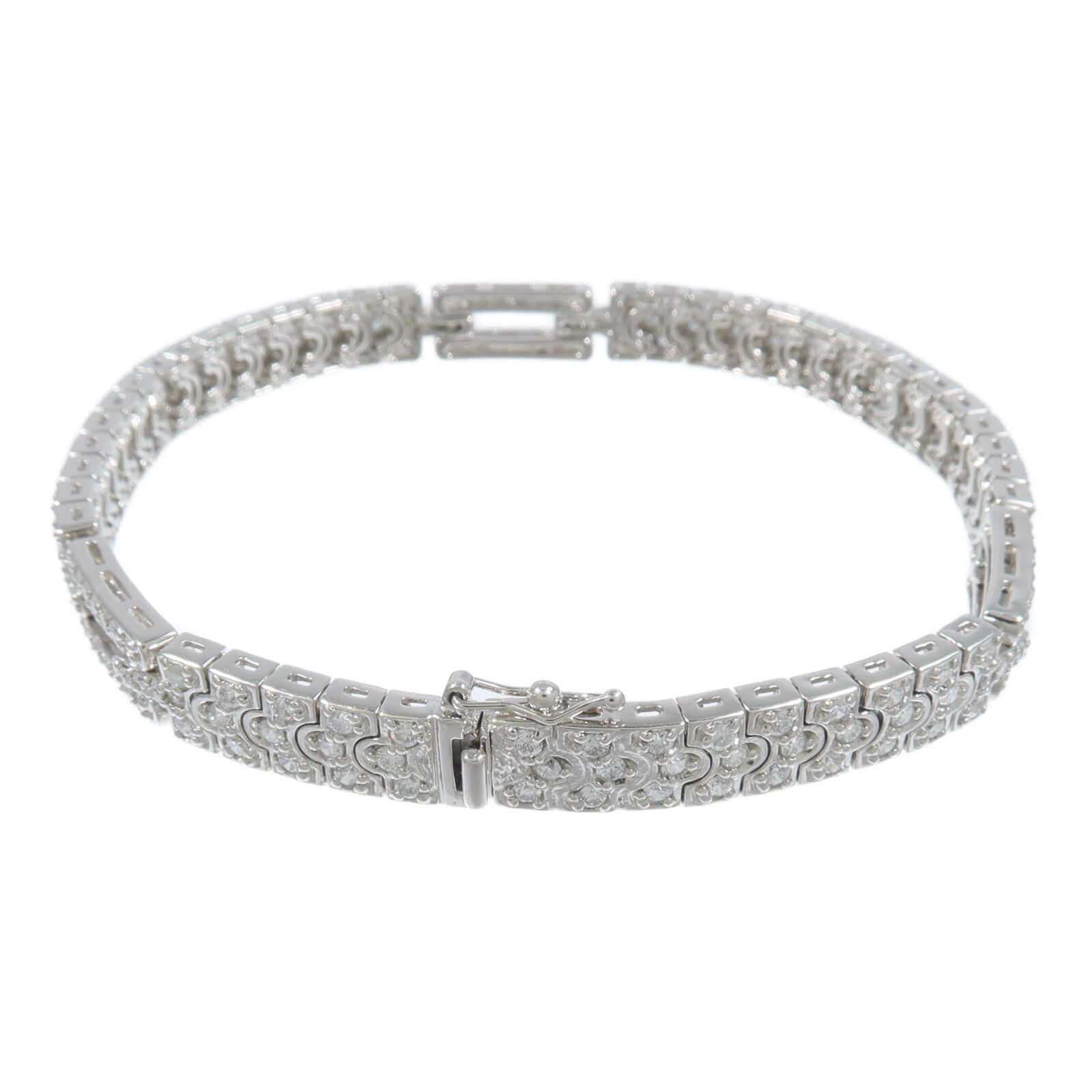 JEWELRY PT850鉑金Diamond Bracelet鑽石手鏈