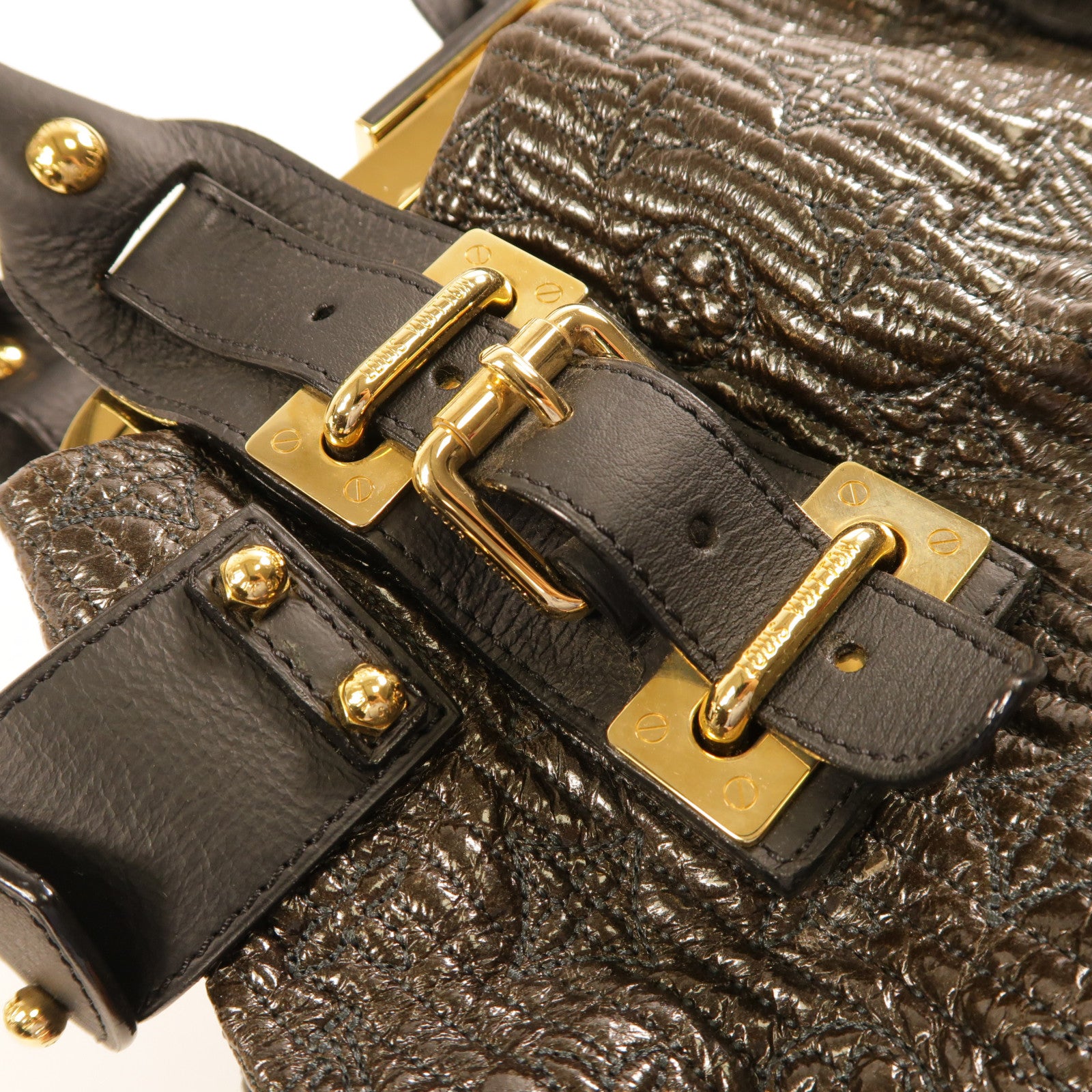 LOUIS VUITTON 【激減優惠】Monogram Motard Biker金扣肩背袋
