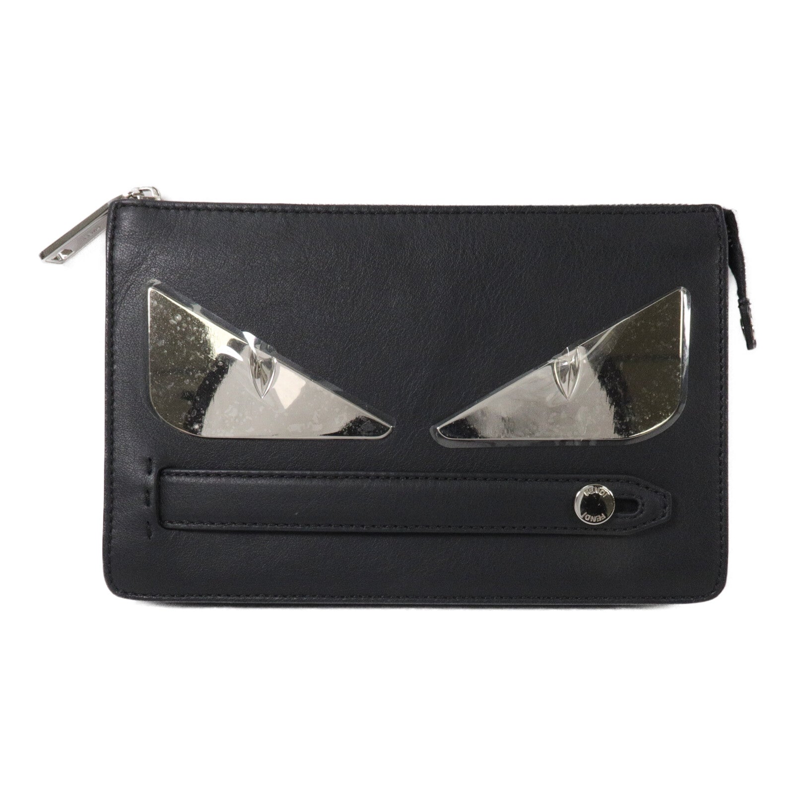 FENDI 牛皮皮革Pouch手提包