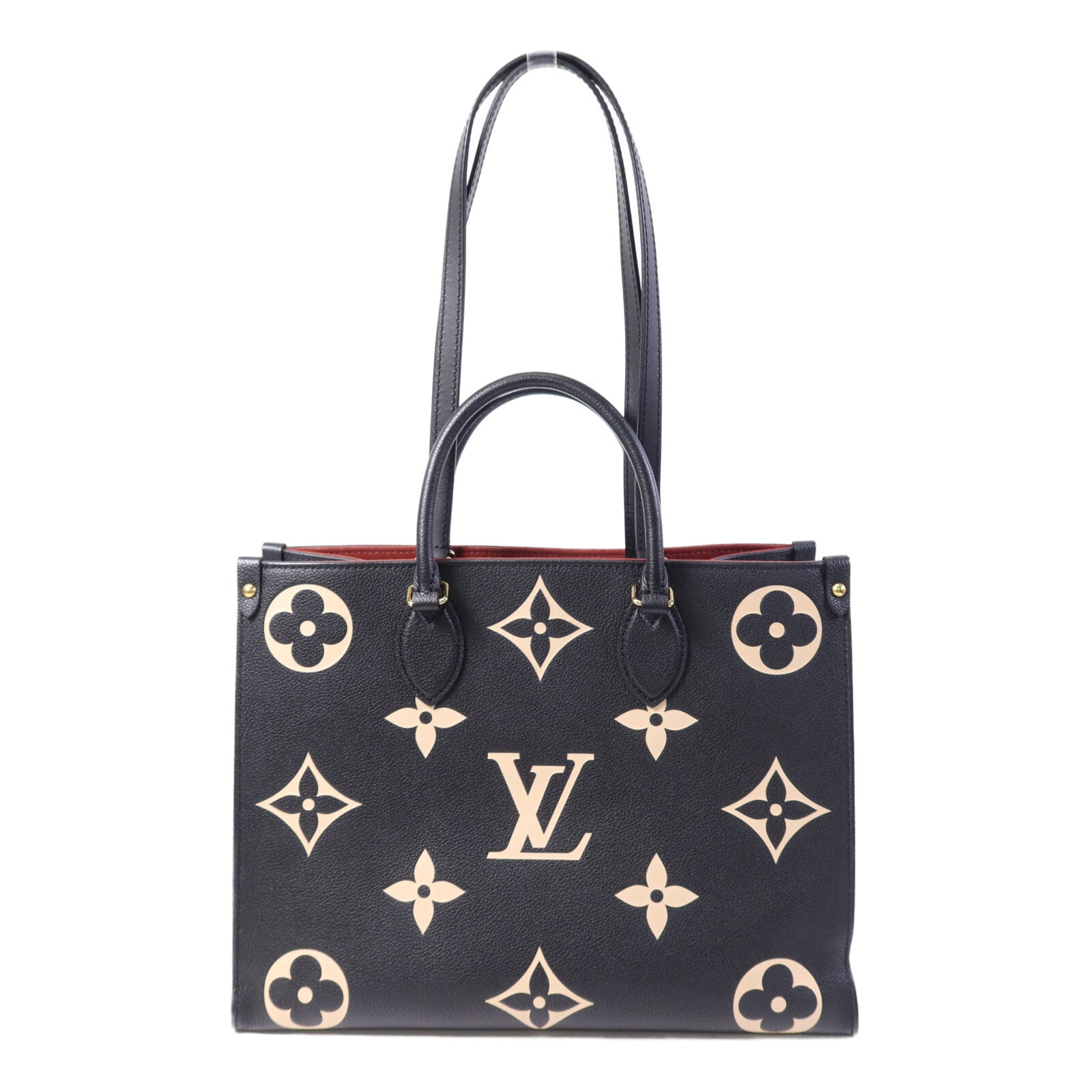 LOUIS VUITTON 【激減優惠】Monogram Empreinte OnTheGO金扣手挽肩背兩用袋
