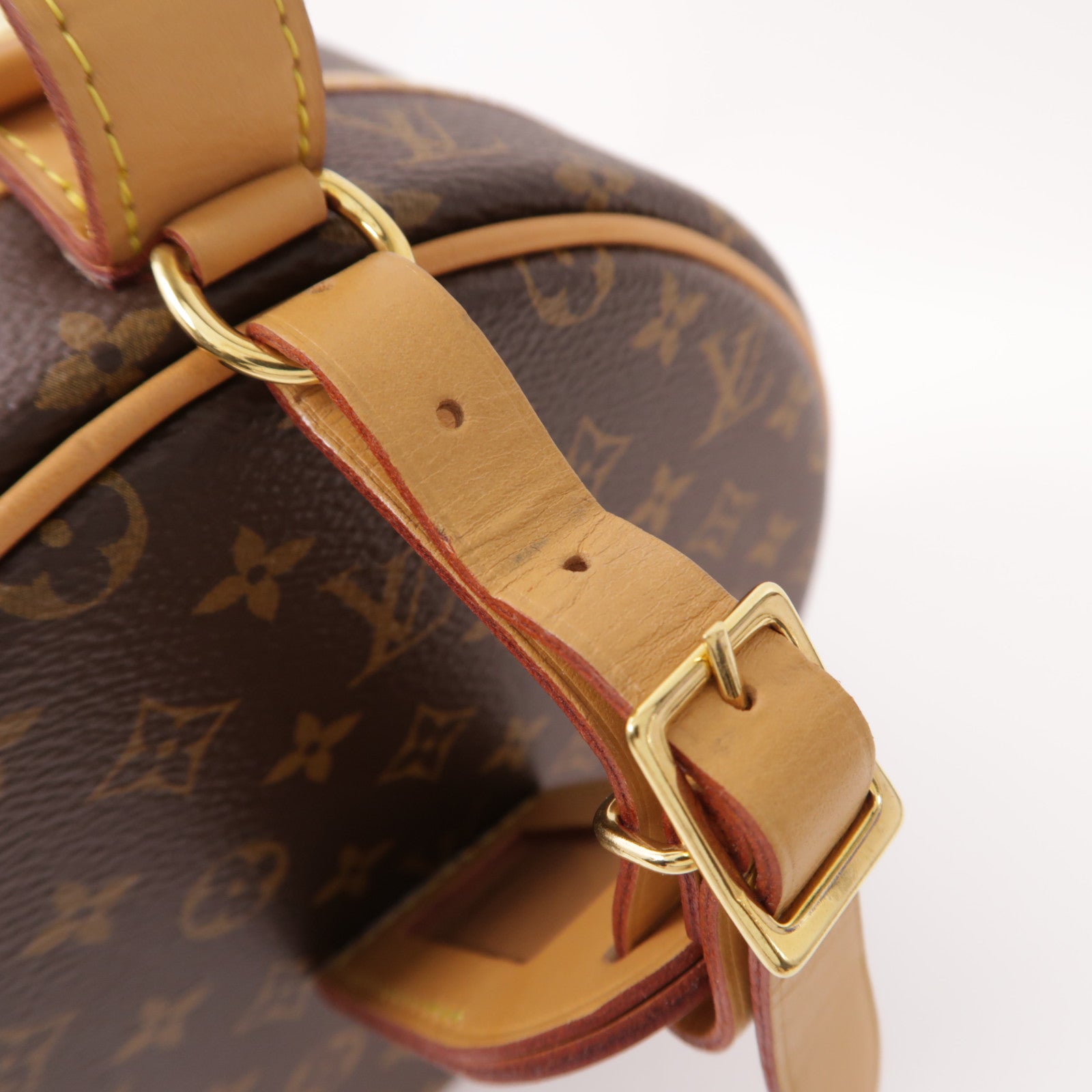 LOUIS VUITTON LV GHW Petite Boite Chapeau 2 Way Shoulder Bag Monogram M43514