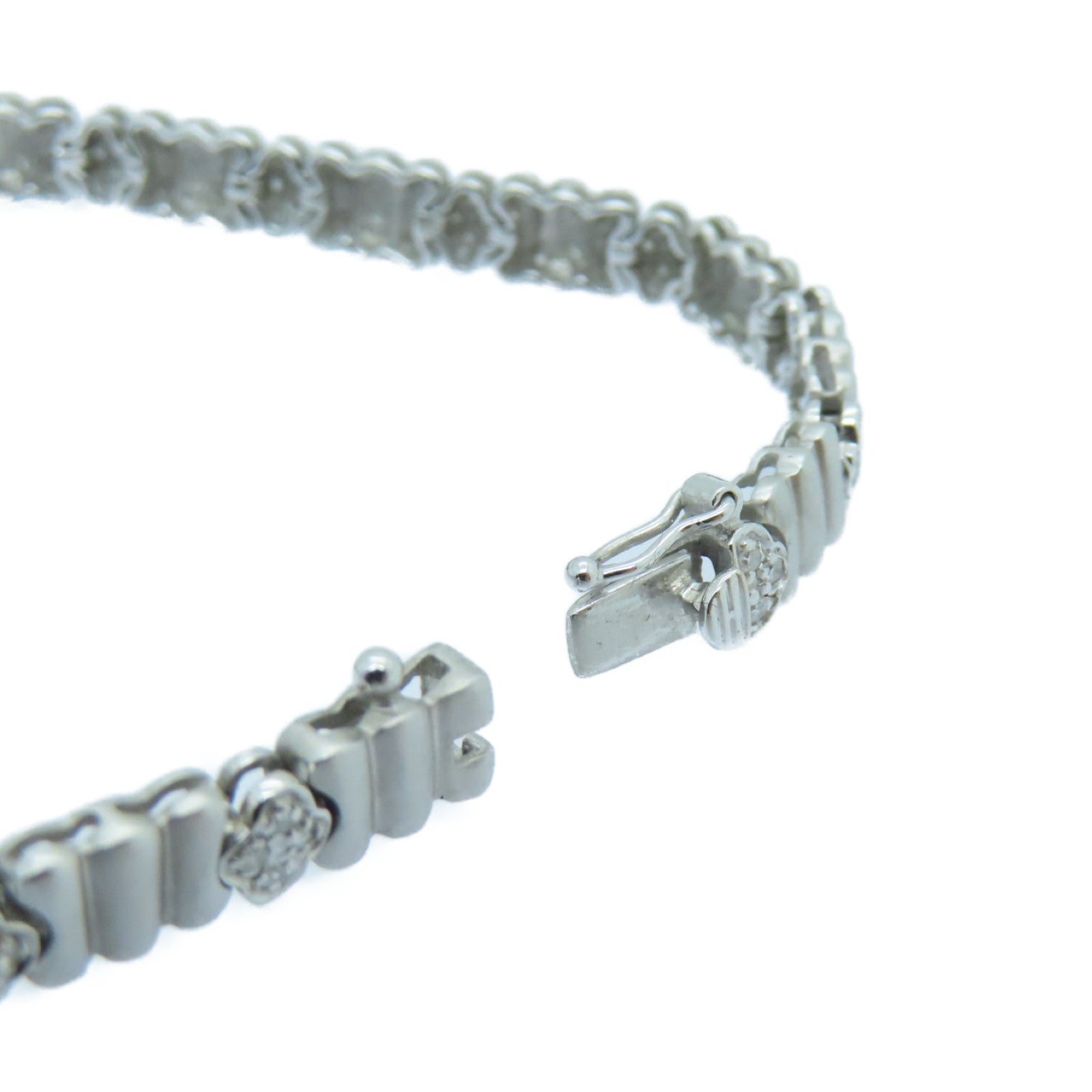 JEWELRY 【激減優惠】18K白金Diamond Bracelet 鑽石手鏈