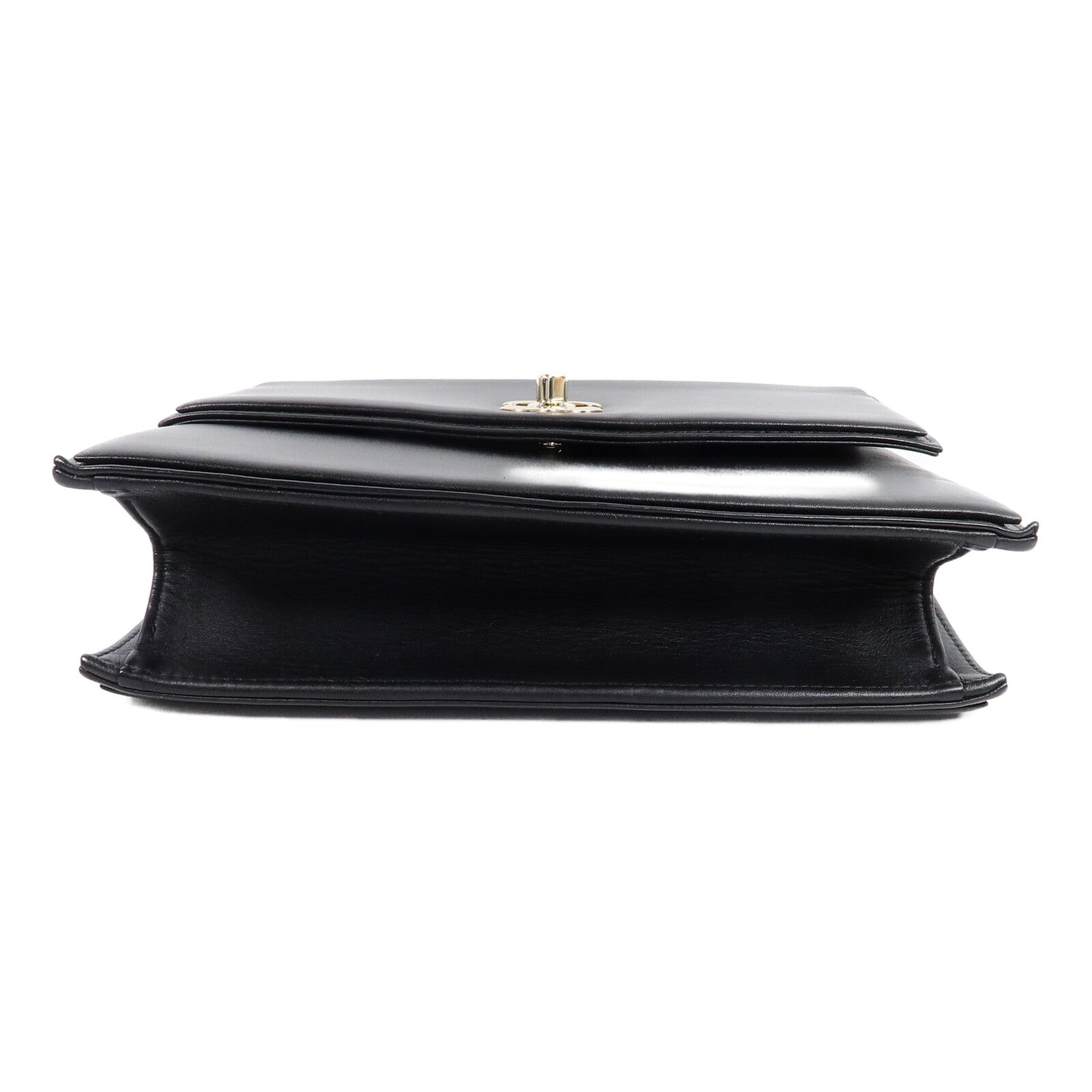 CHANEL 牛皮皮革Square Frame Flap鏈帶肩背袋
