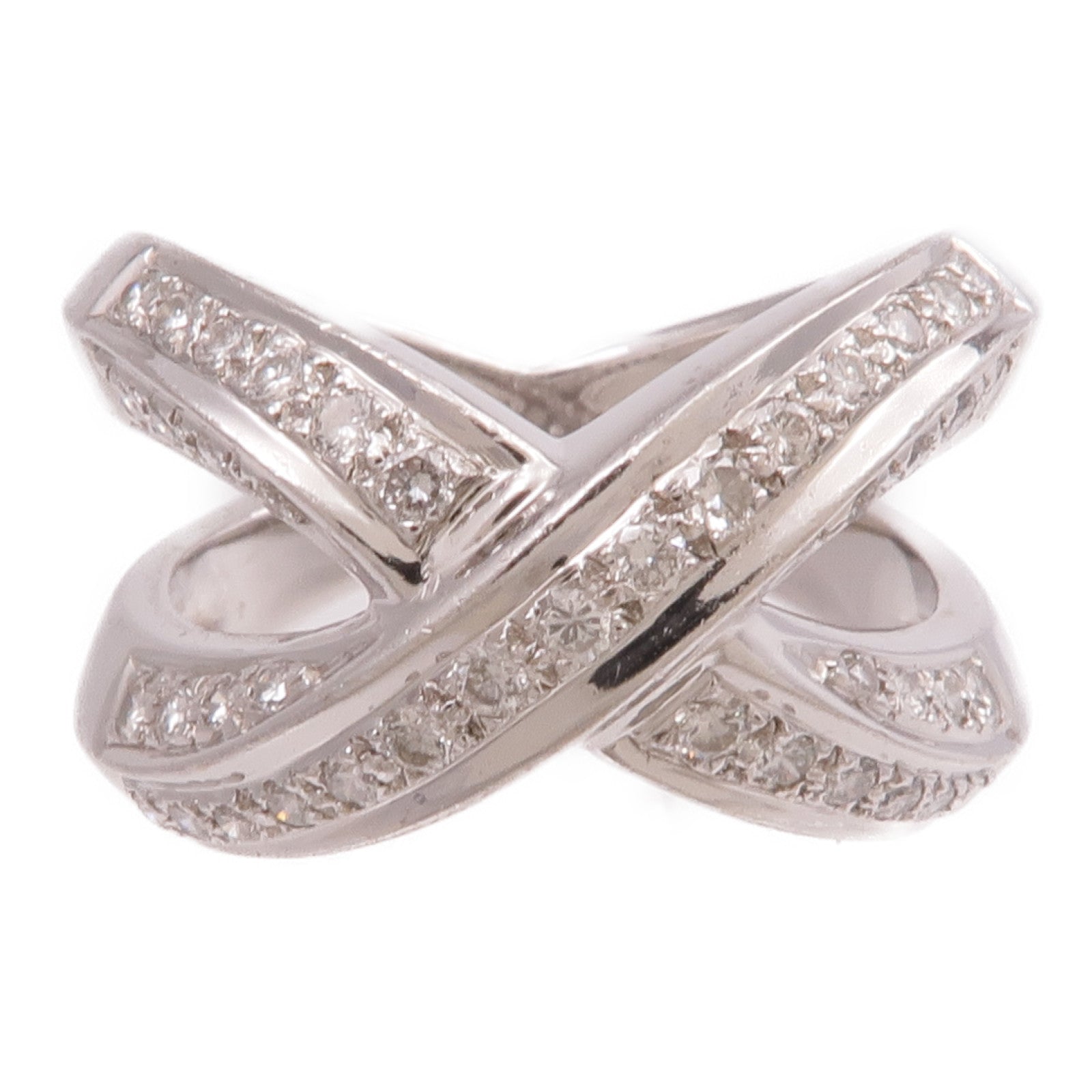 JEWELRY 【激減優惠】18K白金Diamond Ring鑽石戒指US#5.75