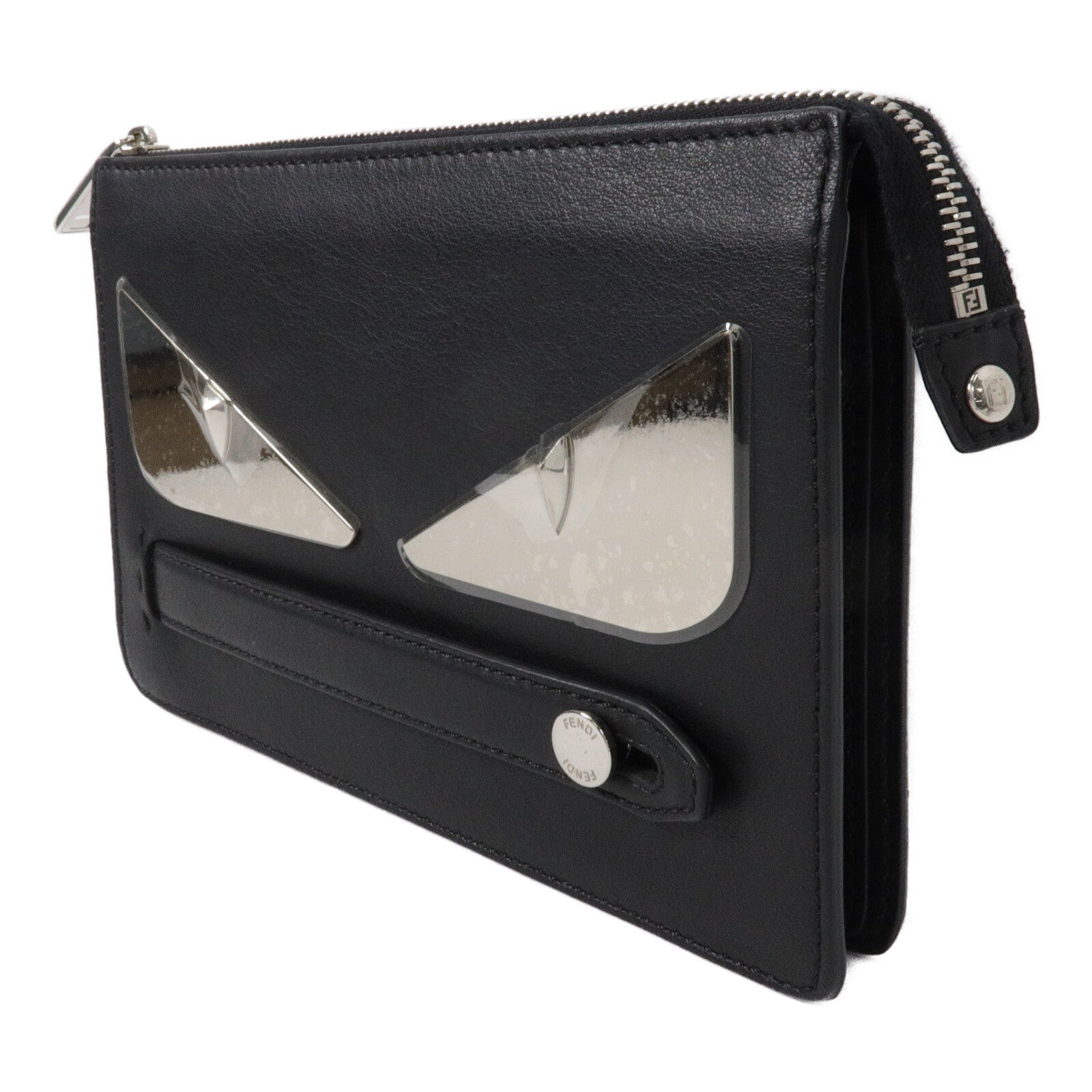 FENDI 牛皮皮革Pouch手提包