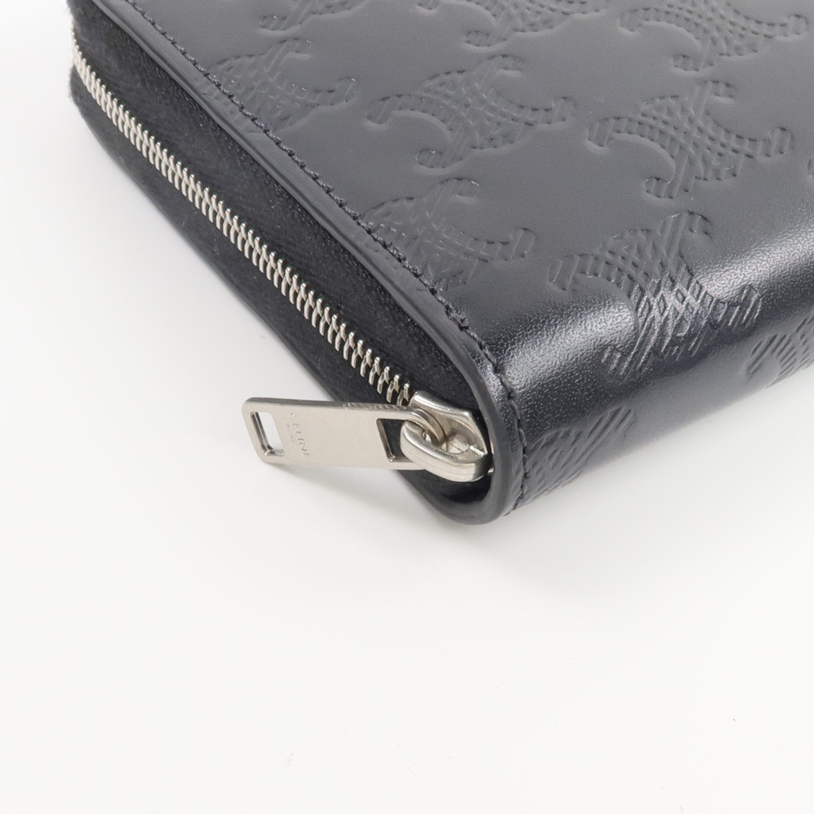 CELINE 牛皮皮革Long Zipped Wallet長錢包