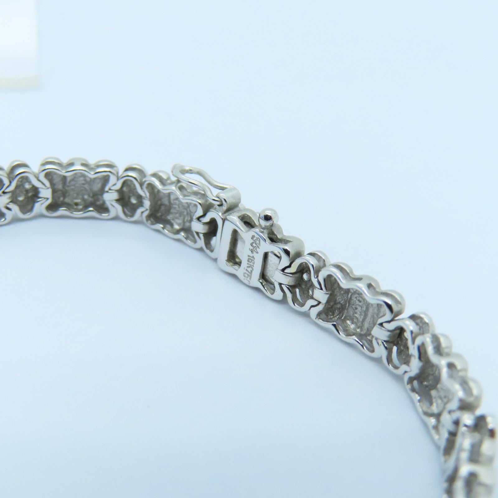 JEWELRY 【激減優惠】18K白金Diamond Bracelet 鑽石手鏈