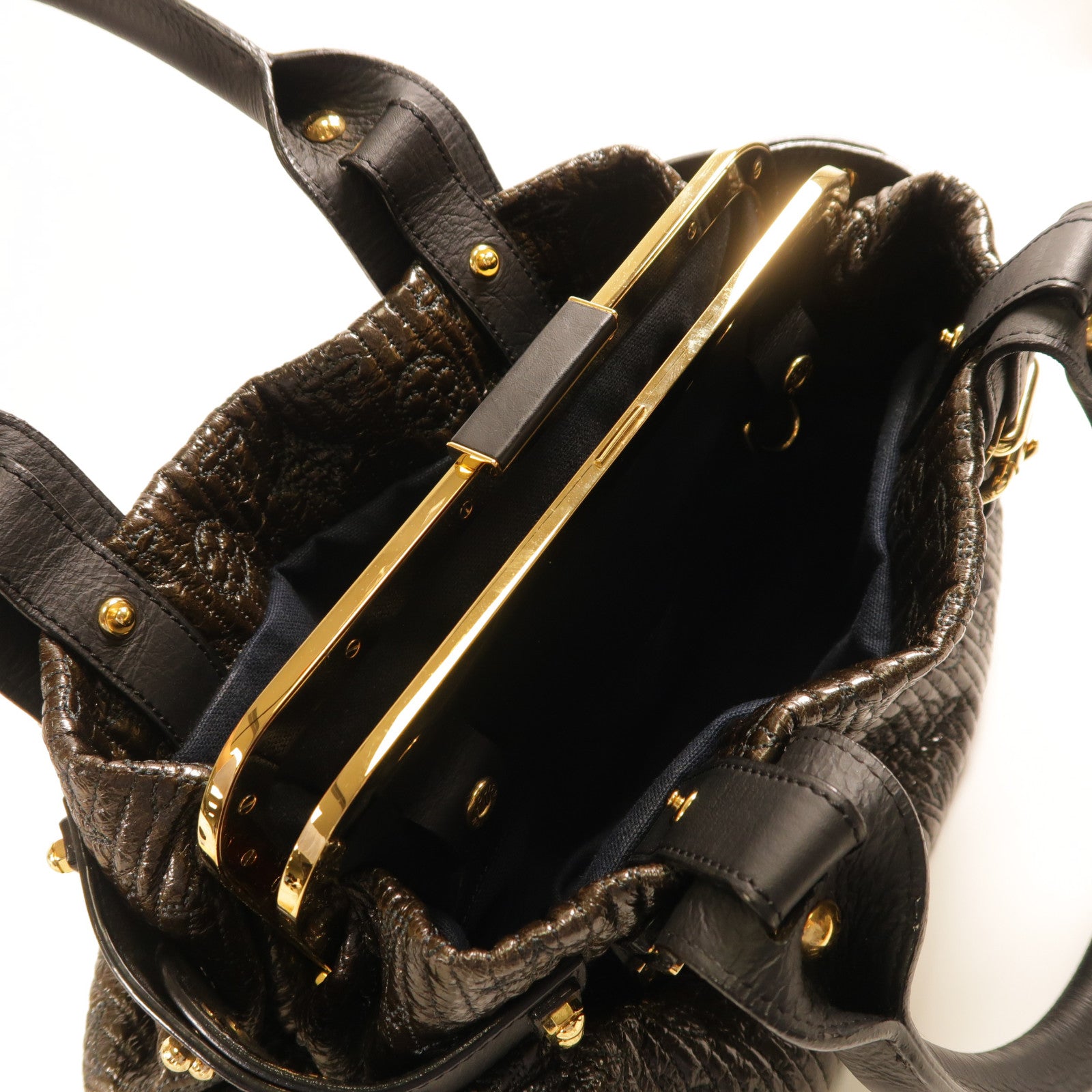 LOUIS VUITTON 【激減優惠】Monogram Motard Biker金扣肩背袋