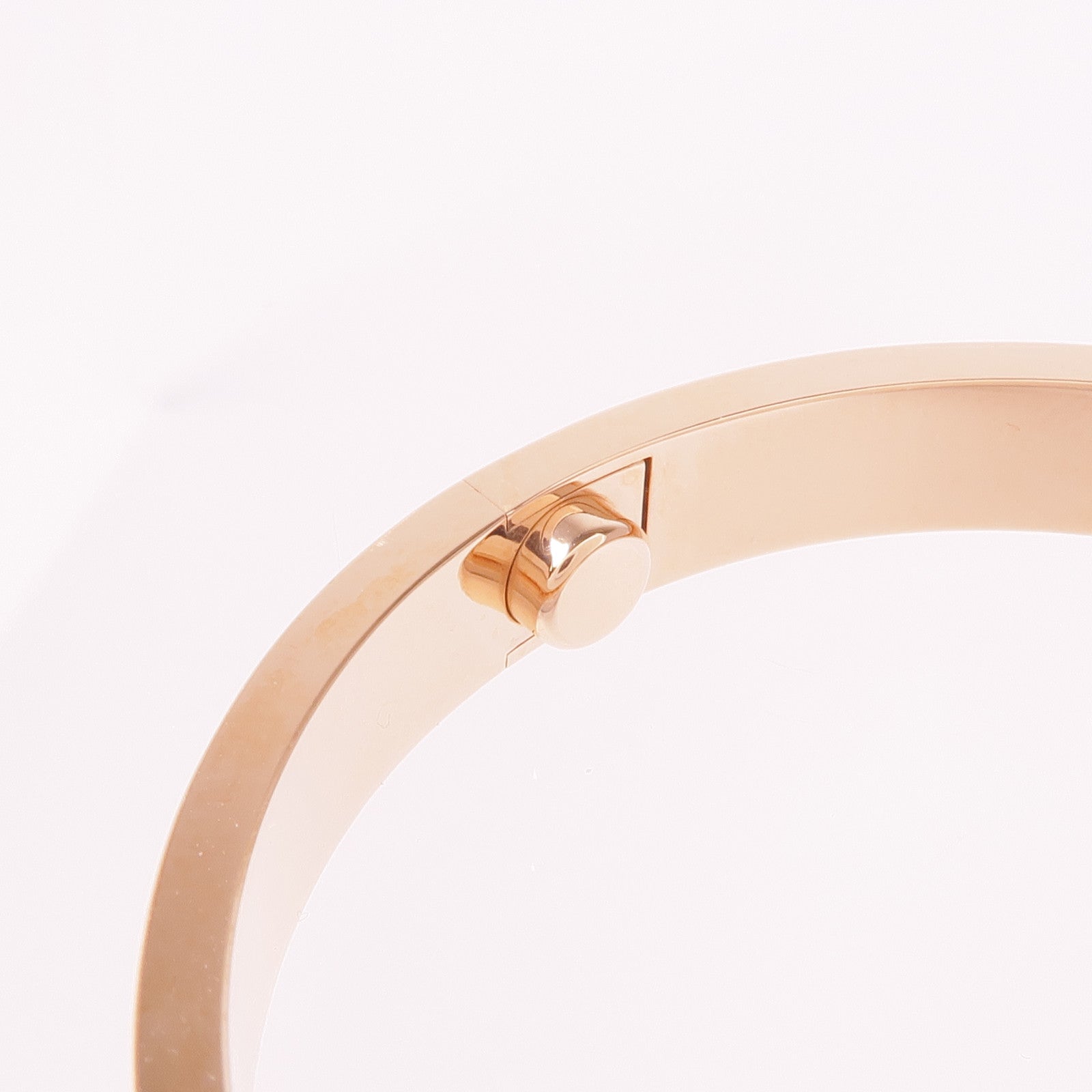 CARTIER 18K玫瑰金Love Bracelet 4P Diamond鑽石手鐲Cartier#17