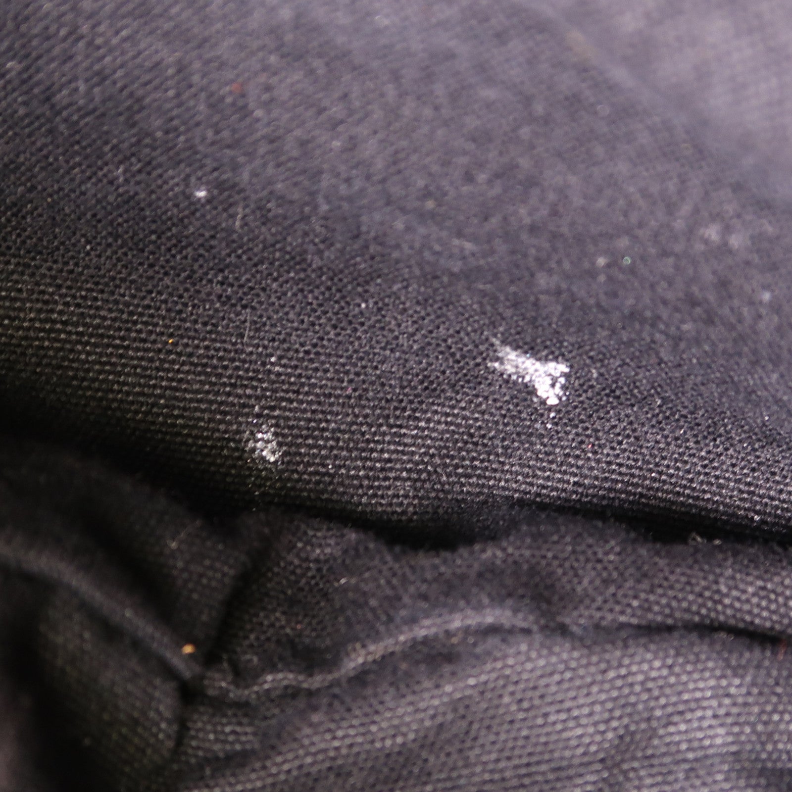 HERMES 帆布Saxo MM銀扣手挽袋