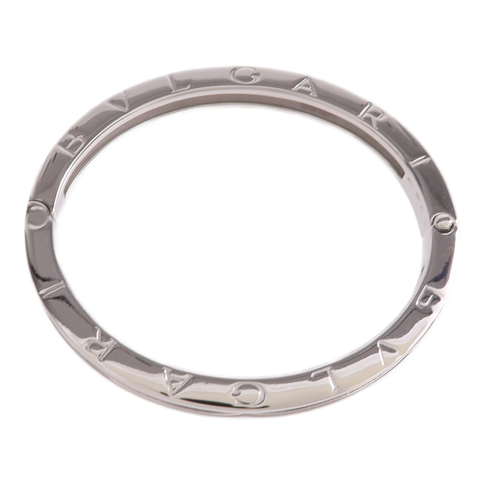 BVLGARI 18K白金B.zero 1 Bracelet鑽石手鐲