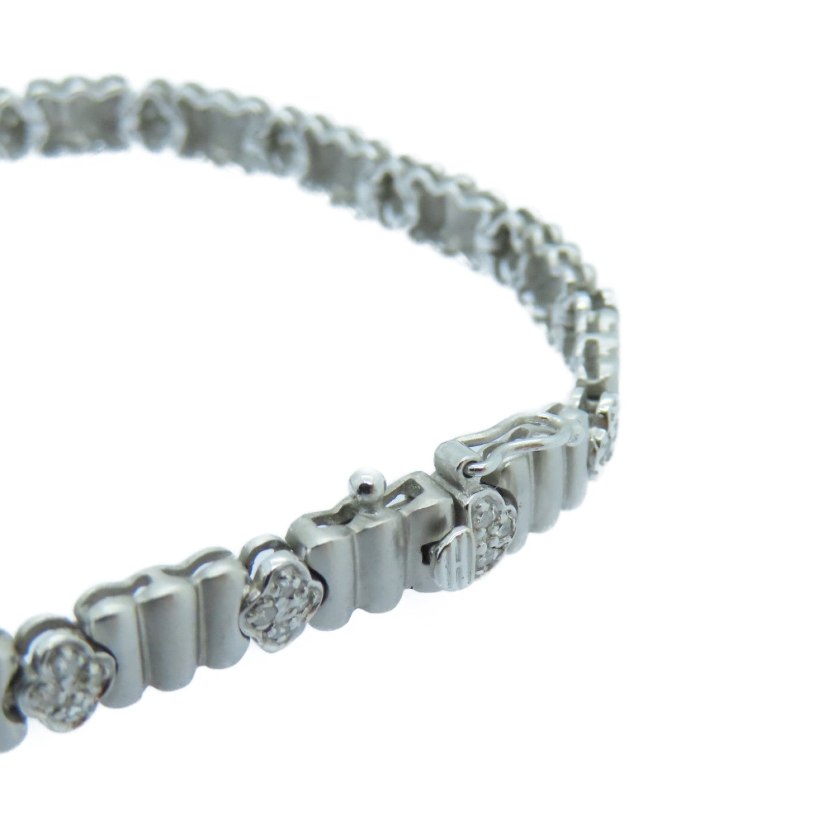 JEWELRY 【激減優惠】18K白金Diamond Bracelet 鑽石手鏈