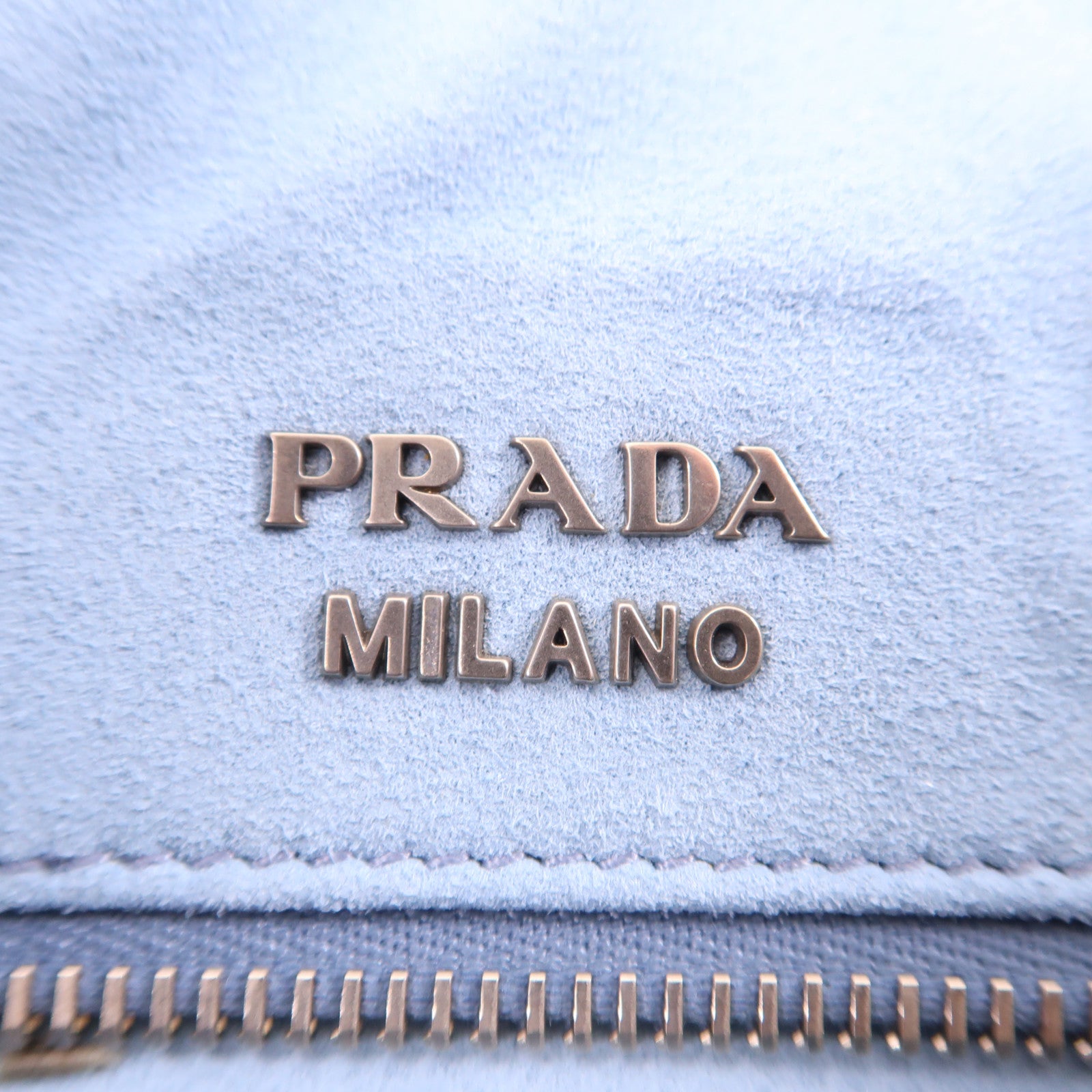 PRADA 【激減優惠】牛皮皮革Glace Tote Bag銀扣手挽肩背兩用袋