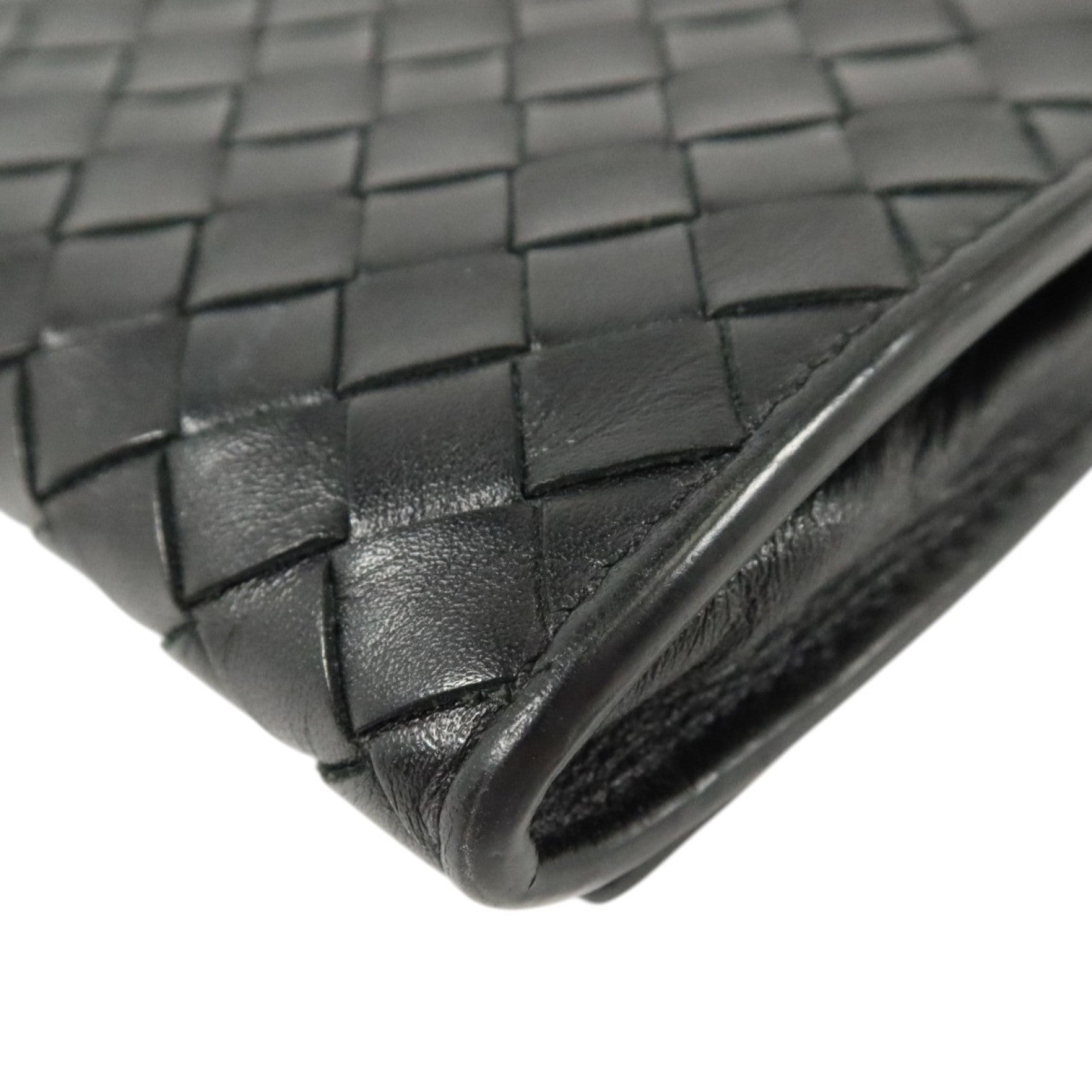 BOTTEGA VENETA 織紋皮革Long Wallet長錢包