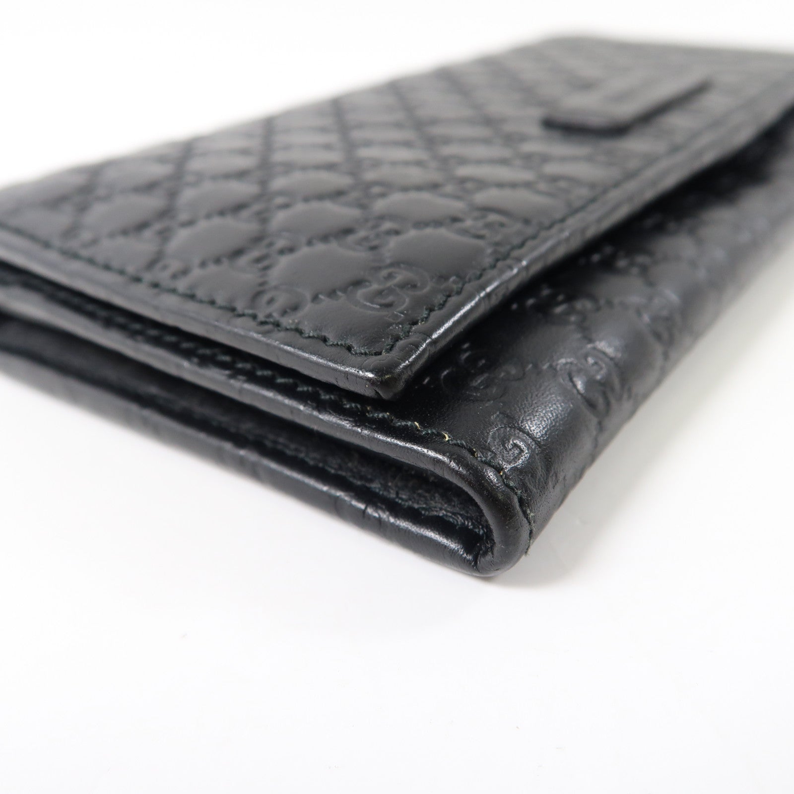 GUCCI 牛皮皮革Long Wallet長錢包黑色