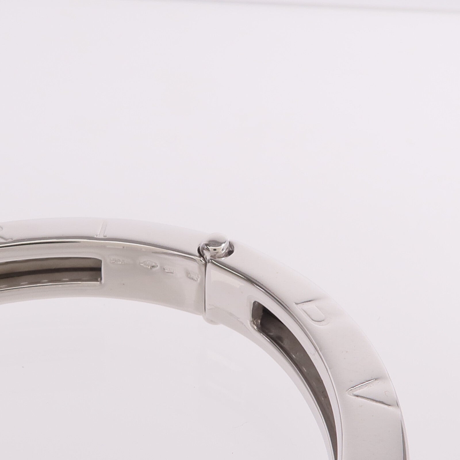 BVLGARI 18K白金B.zero 1 Bracelet鑽石手鐲