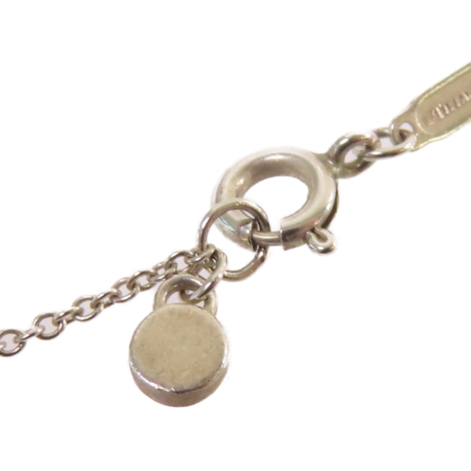 TIFFANY＆CO 【激減優惠】925純銀Circle Duo Pendant Necklace項鏈