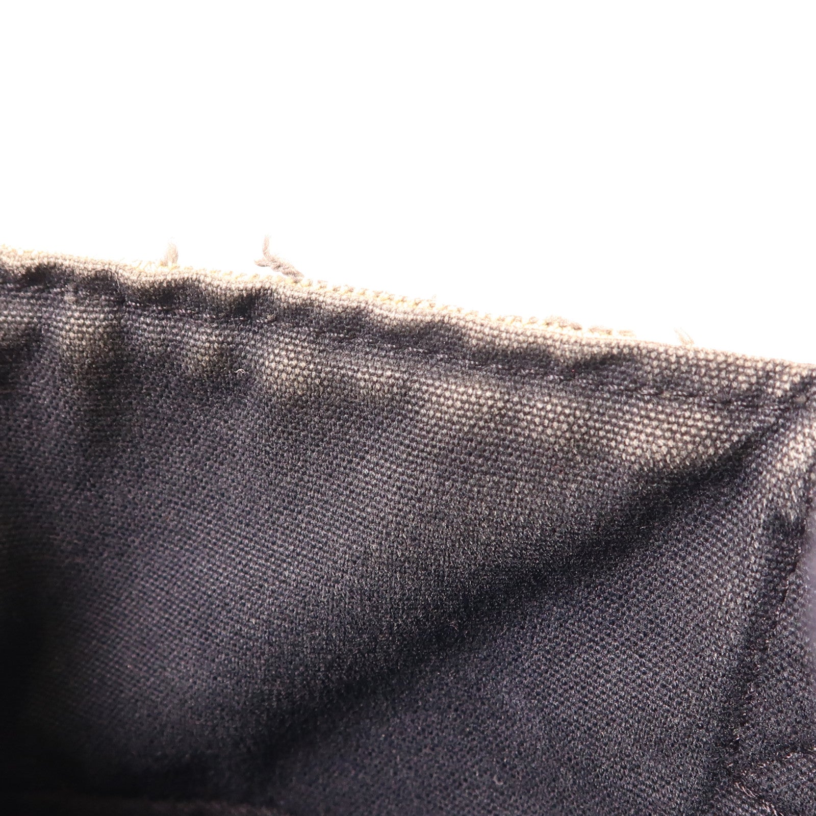 HERMES 帆布Saxo MM銀扣手挽袋