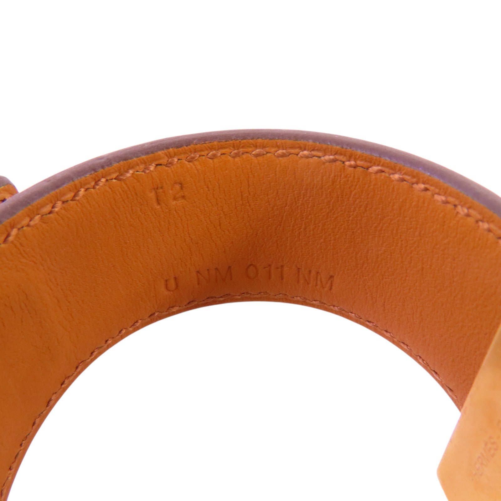 HERMES Epsom皮革CDC 24 Bracelet T2金扣手鏈