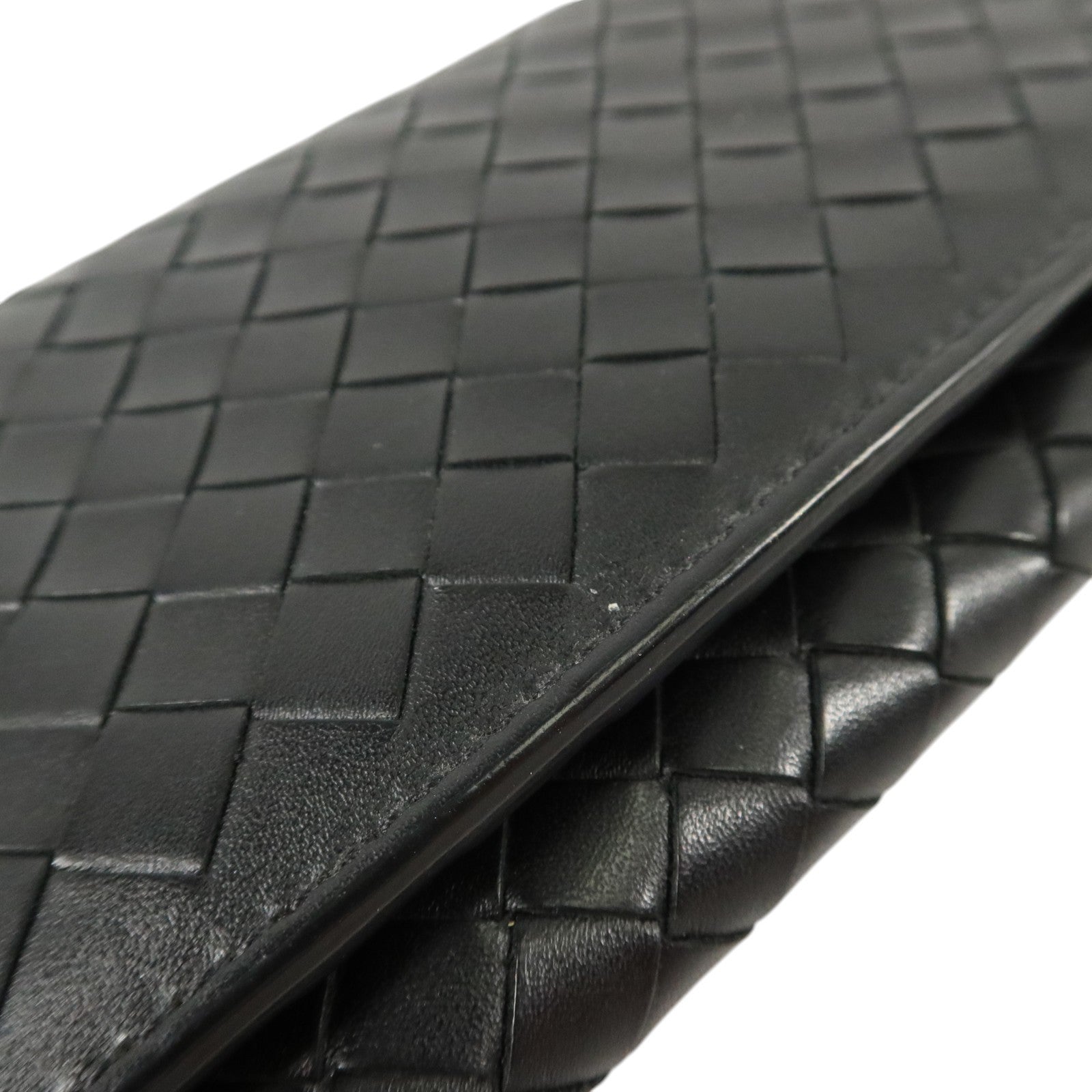 BOTTEGA VENETA 織紋皮革Long Wallet長錢包