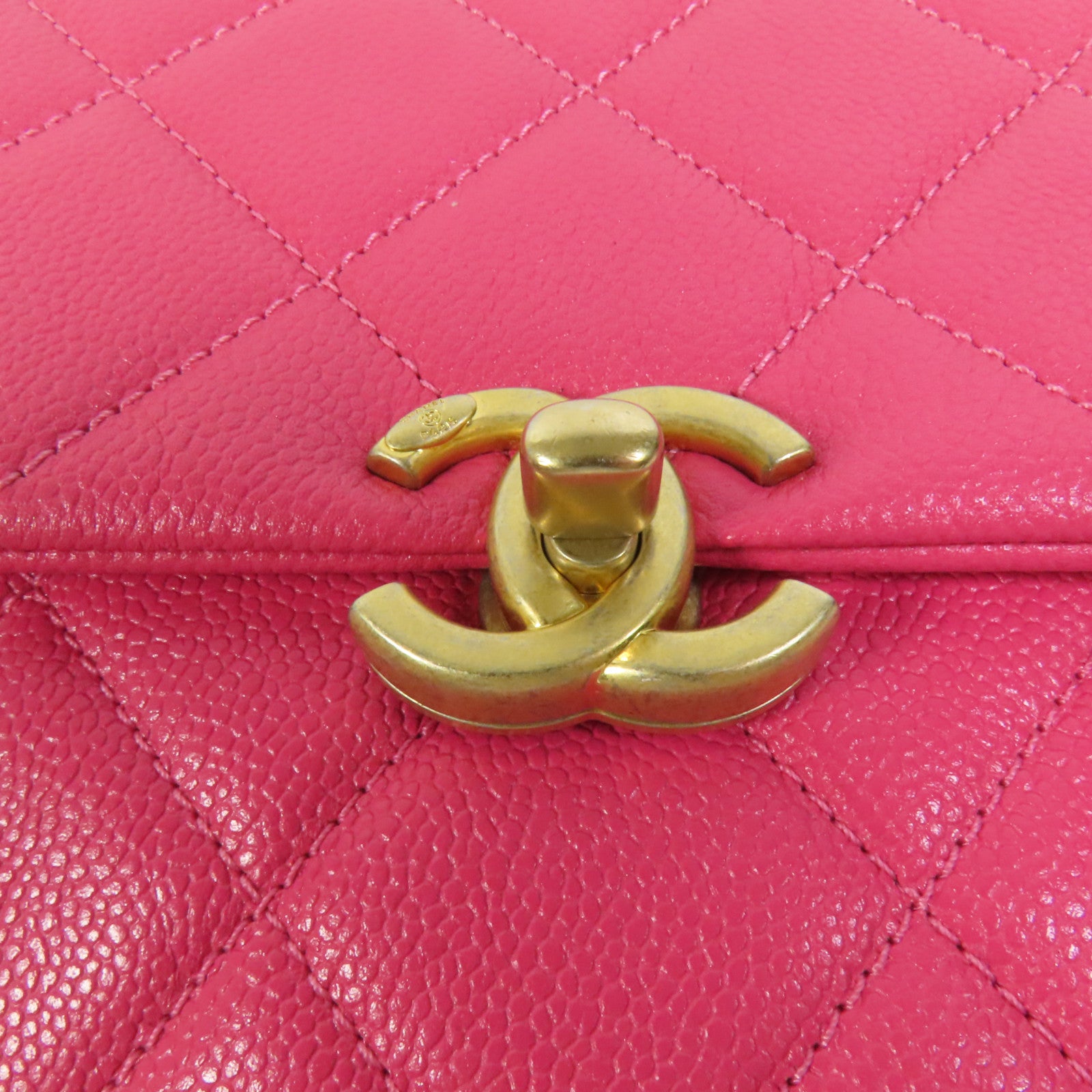 CHANEL 牛皮皮革Melody Backpack金扣背包