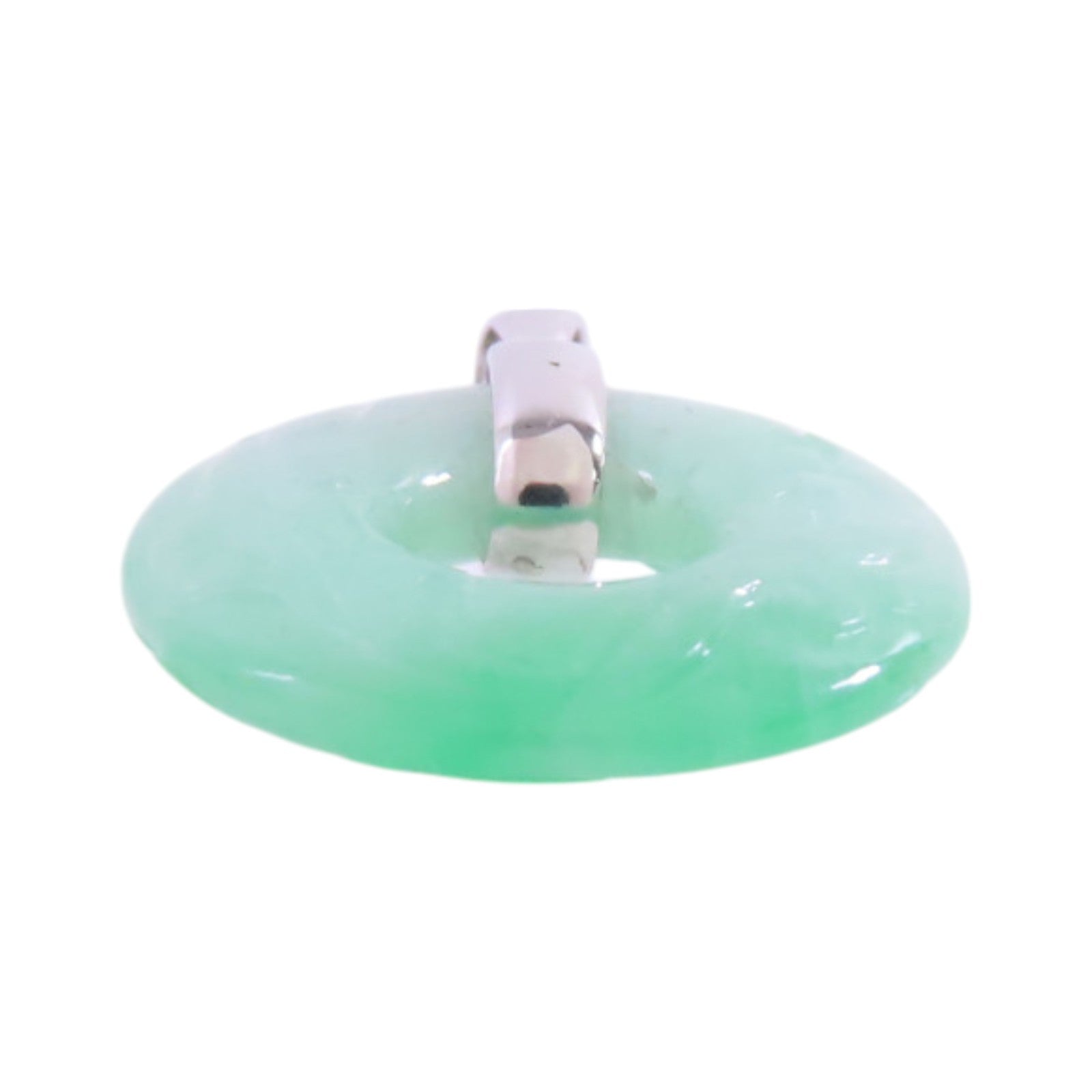 JEWELRY 18K白金/翡翠Jade Pendant Top吊墜