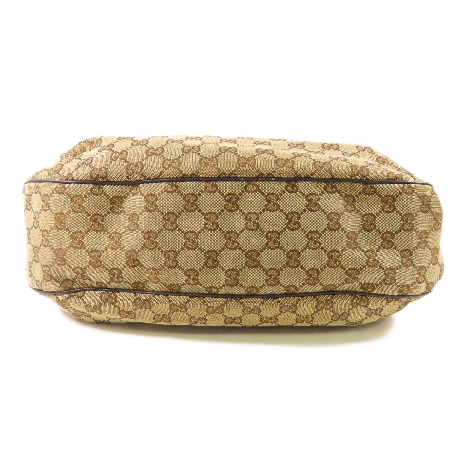 GUCCI 帆布New Web Guccissima金扣肩背袋