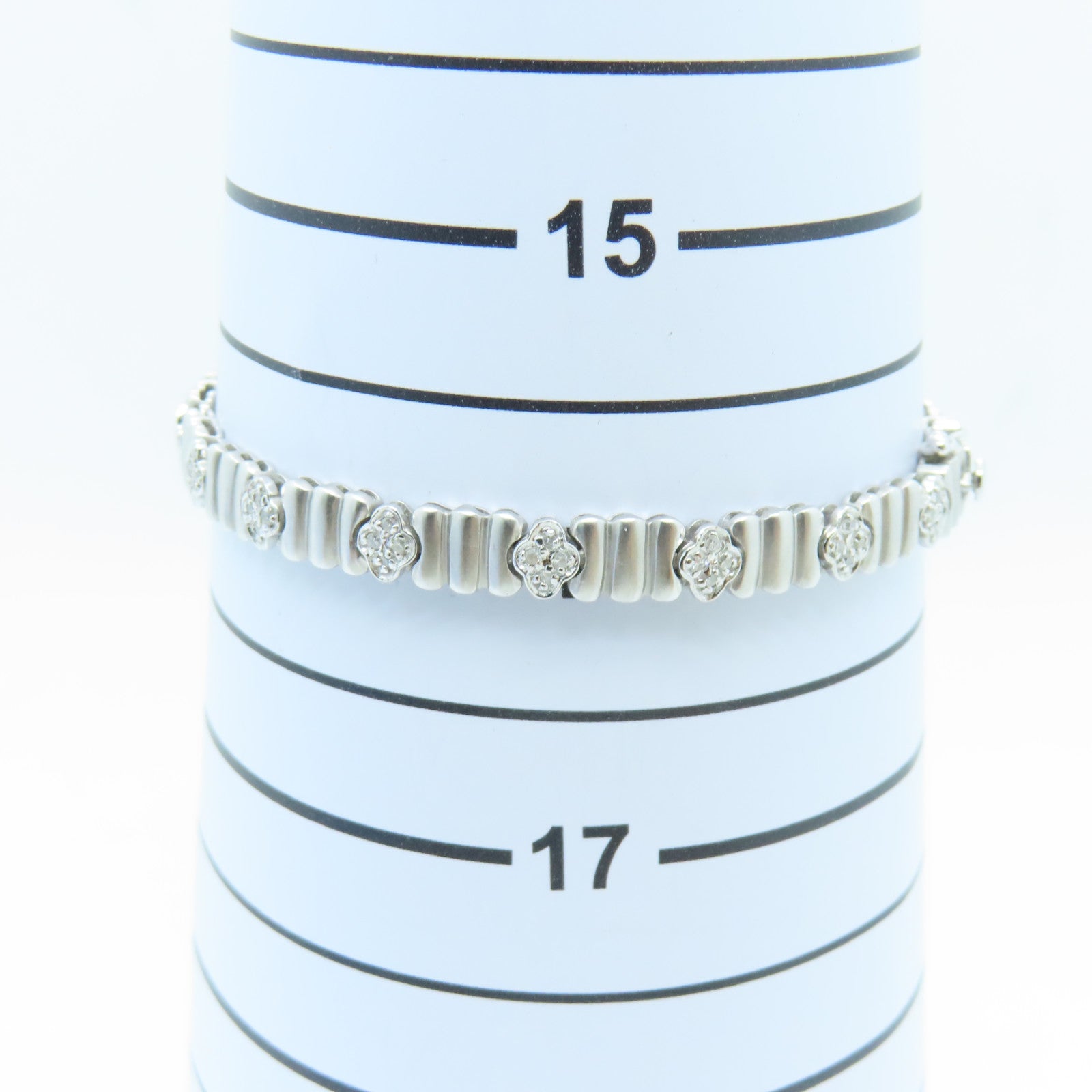 JEWELRY 【激減優惠】18K白金Diamond Bracelet 鑽石手鏈