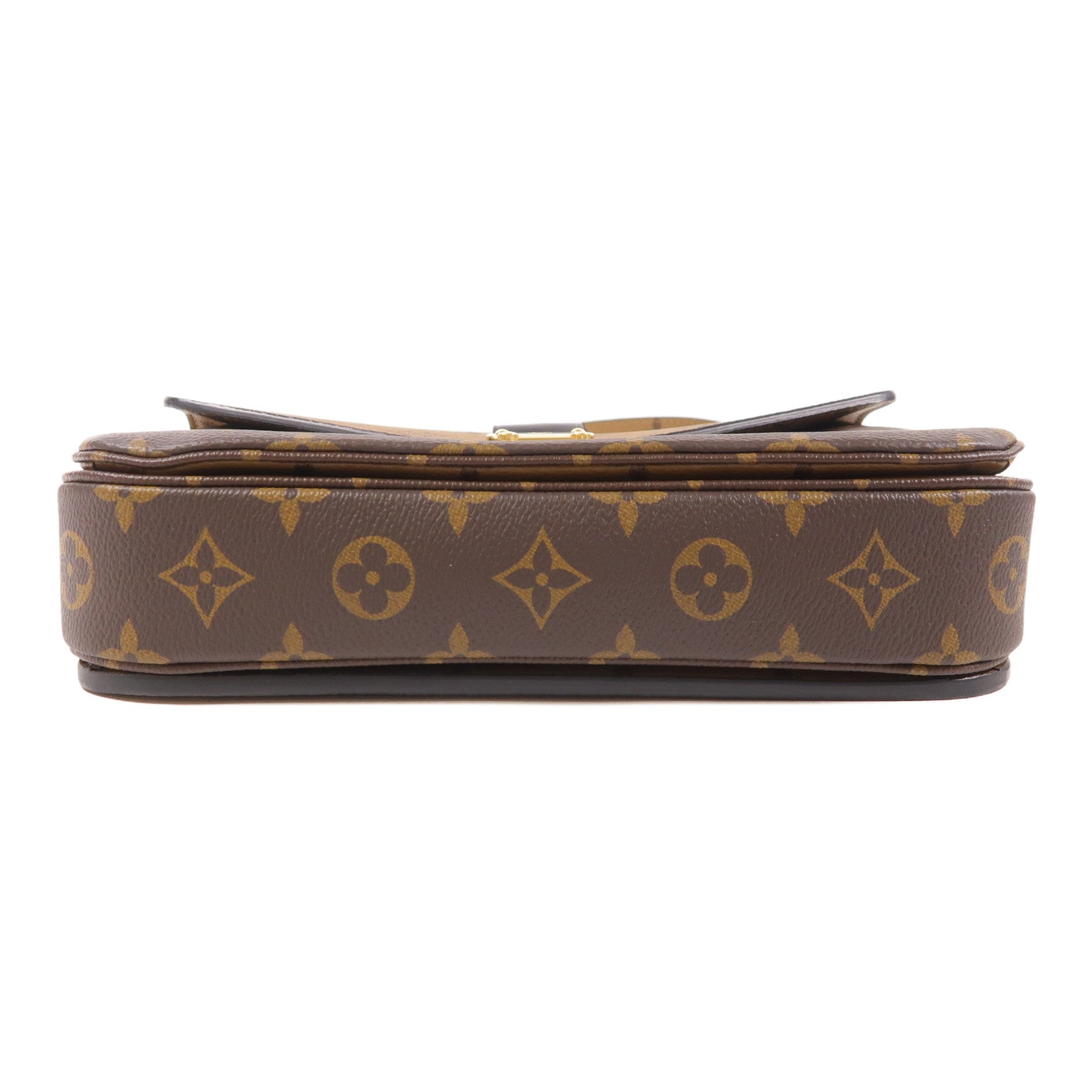 LOUIS VUITTON Monogram Reverse Pochette Metis金扣手挽肩背兩用袋