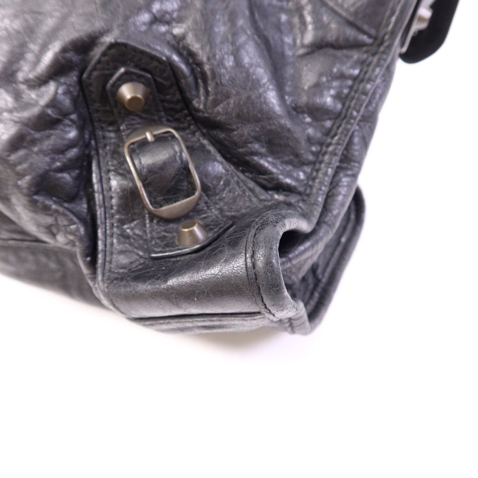 BALENCIAGA 牛皮皮革Balenciaga City金扣手挽肩背兩用袋