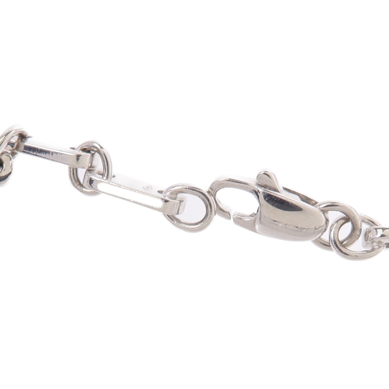 CARTIER 18K白金Figaro Bracelet手鏈
