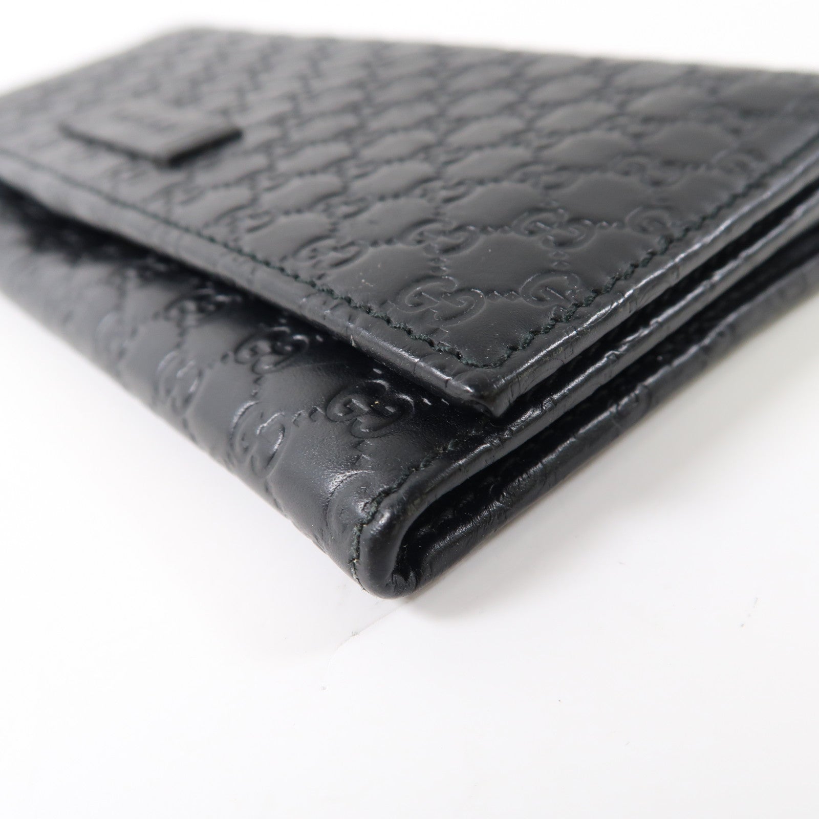 GUCCI 牛皮皮革Long Wallet長錢包黑色