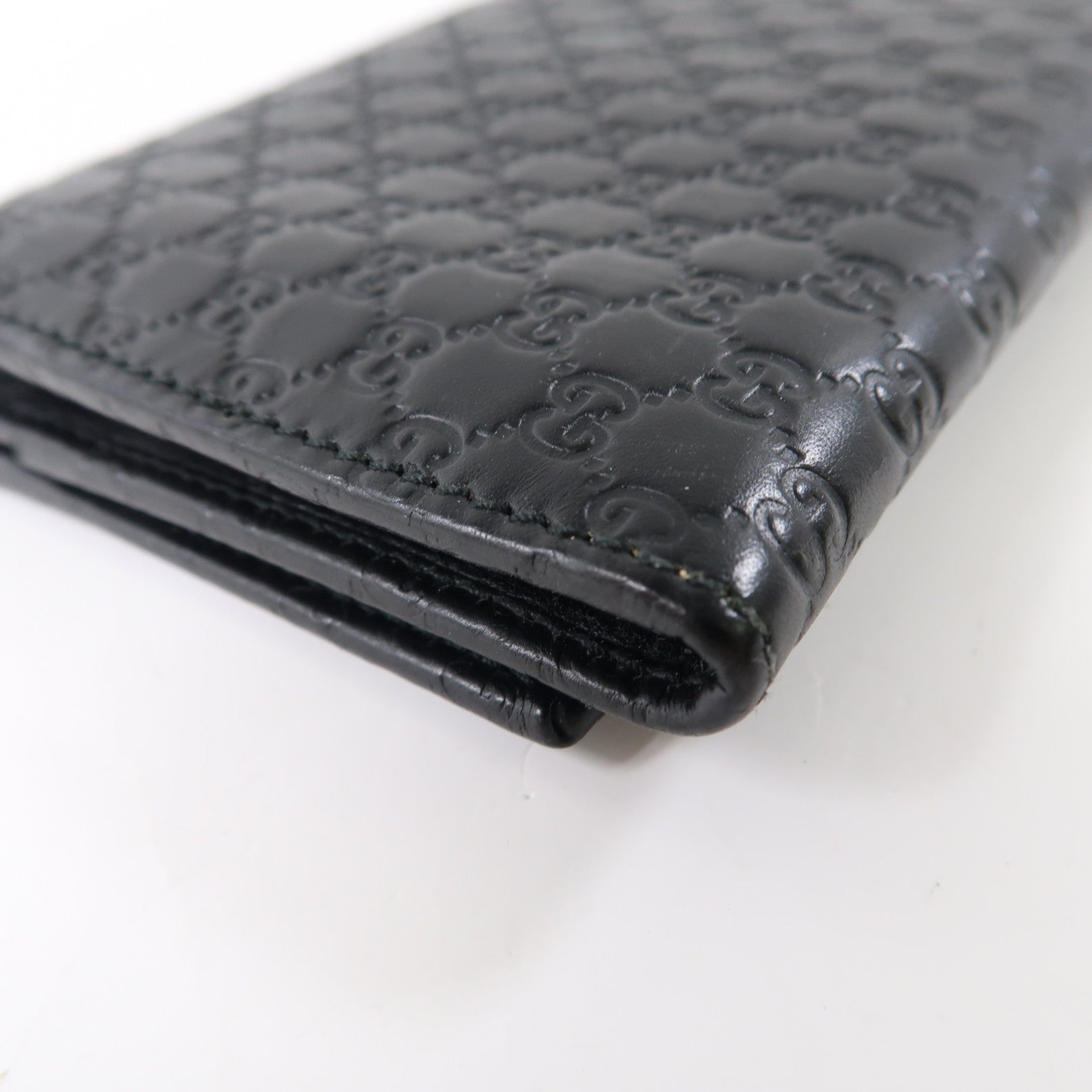 GUCCI 牛皮皮革Long Wallet長錢包黑色