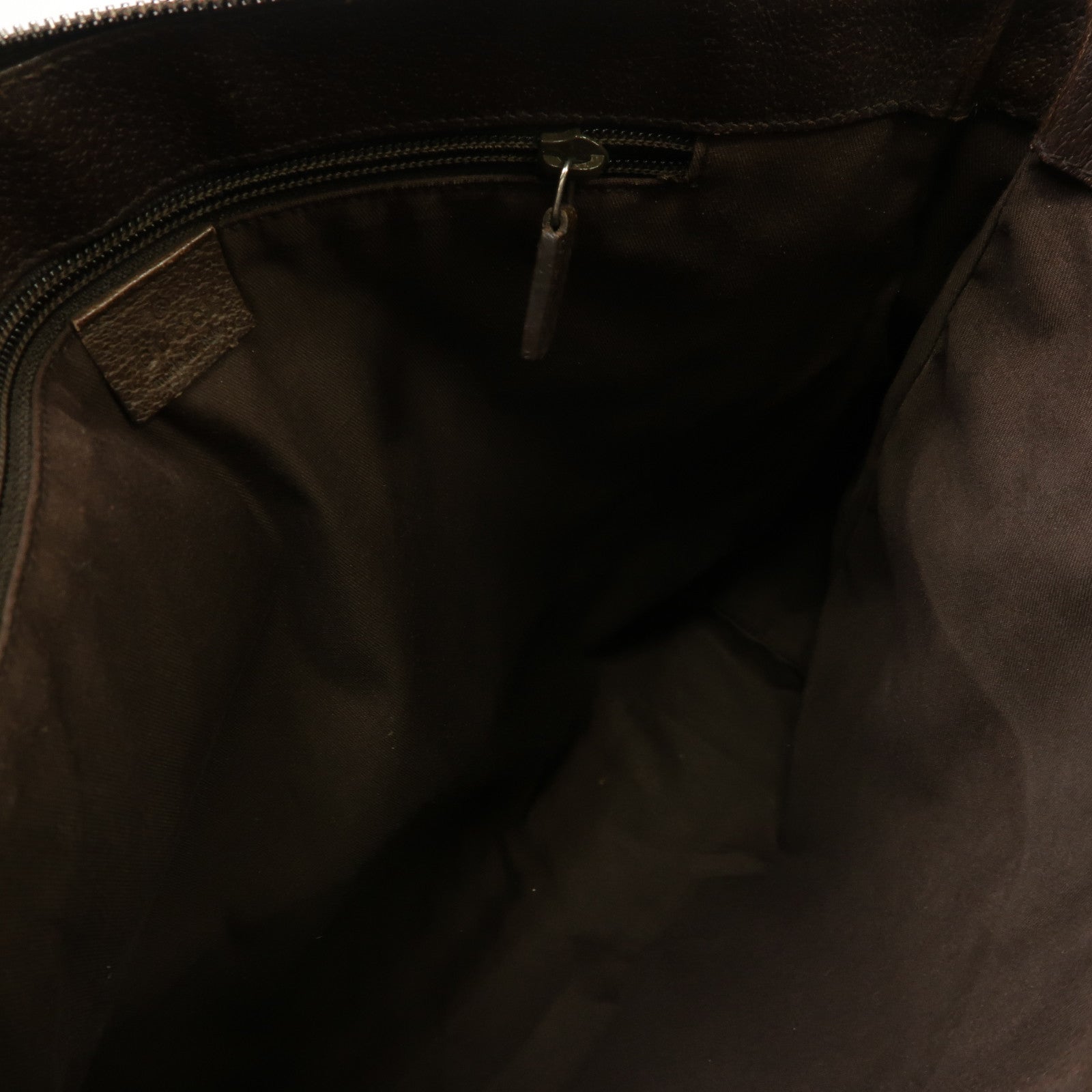 GUCCI 【激減優惠】帆布Shoulder Bag銀扣肩背袋啡色