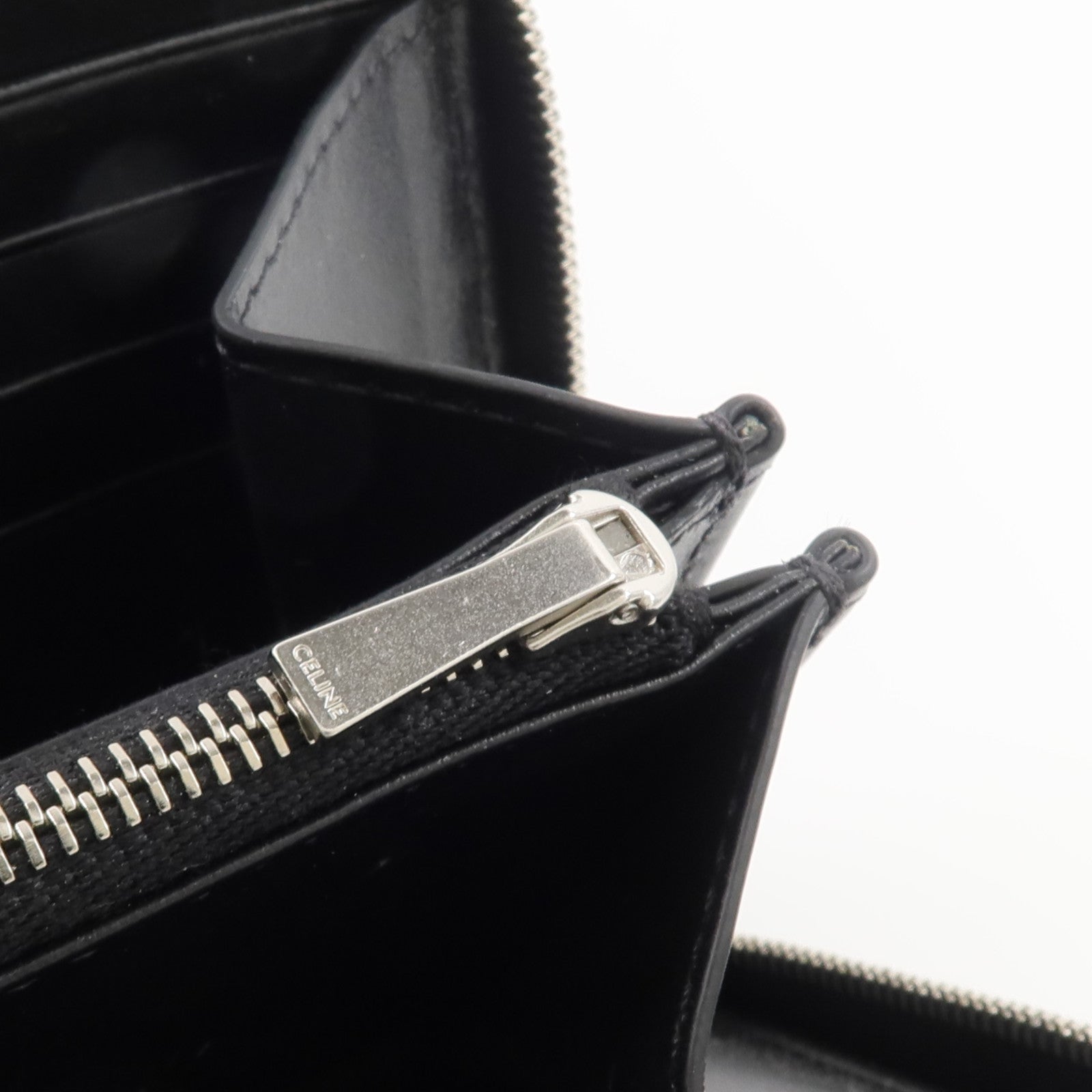 CELINE 牛皮皮革Long Zipped Wallet長錢包