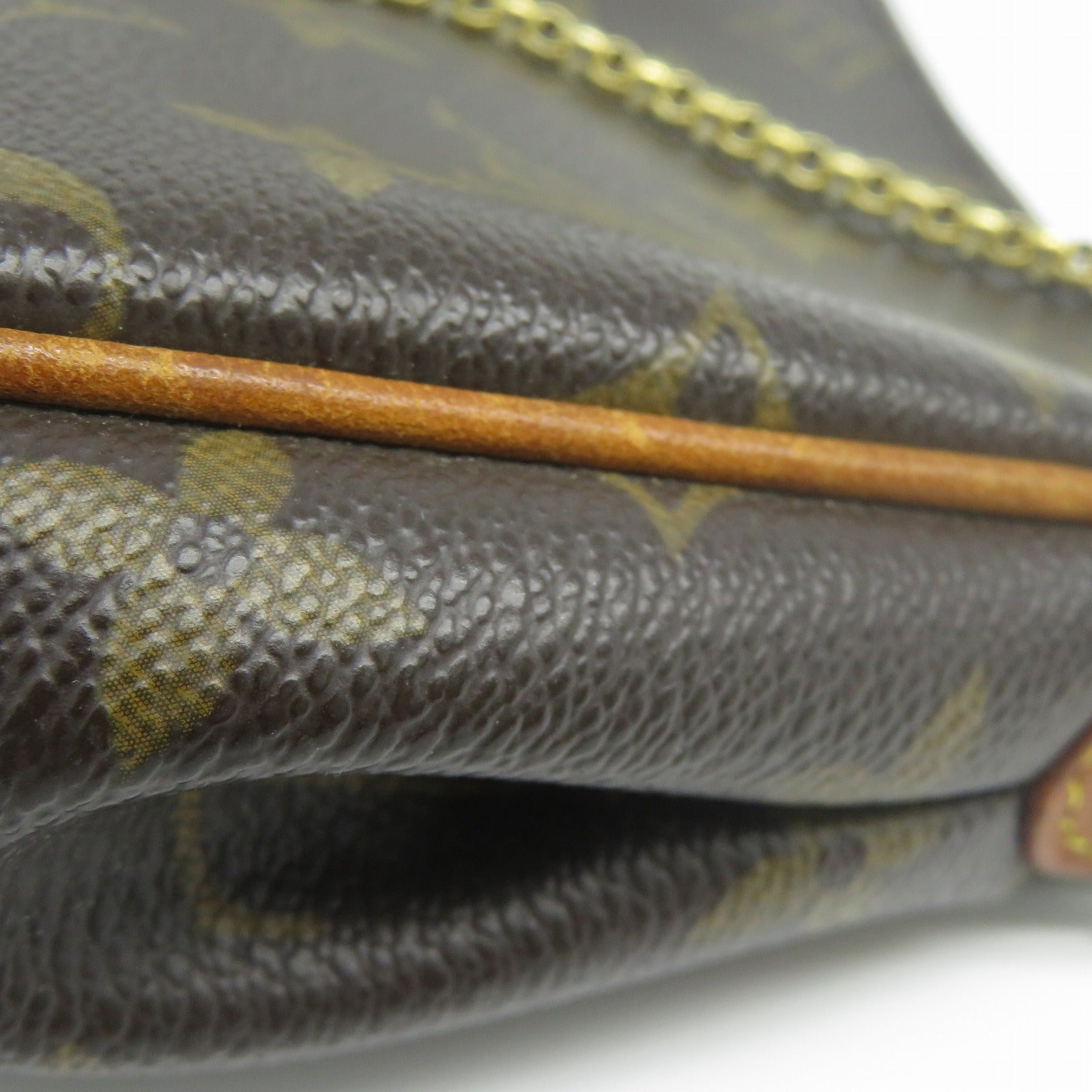 LOUIS VUITTON Monogram Eva金扣手挽肩背兩用袋啡色