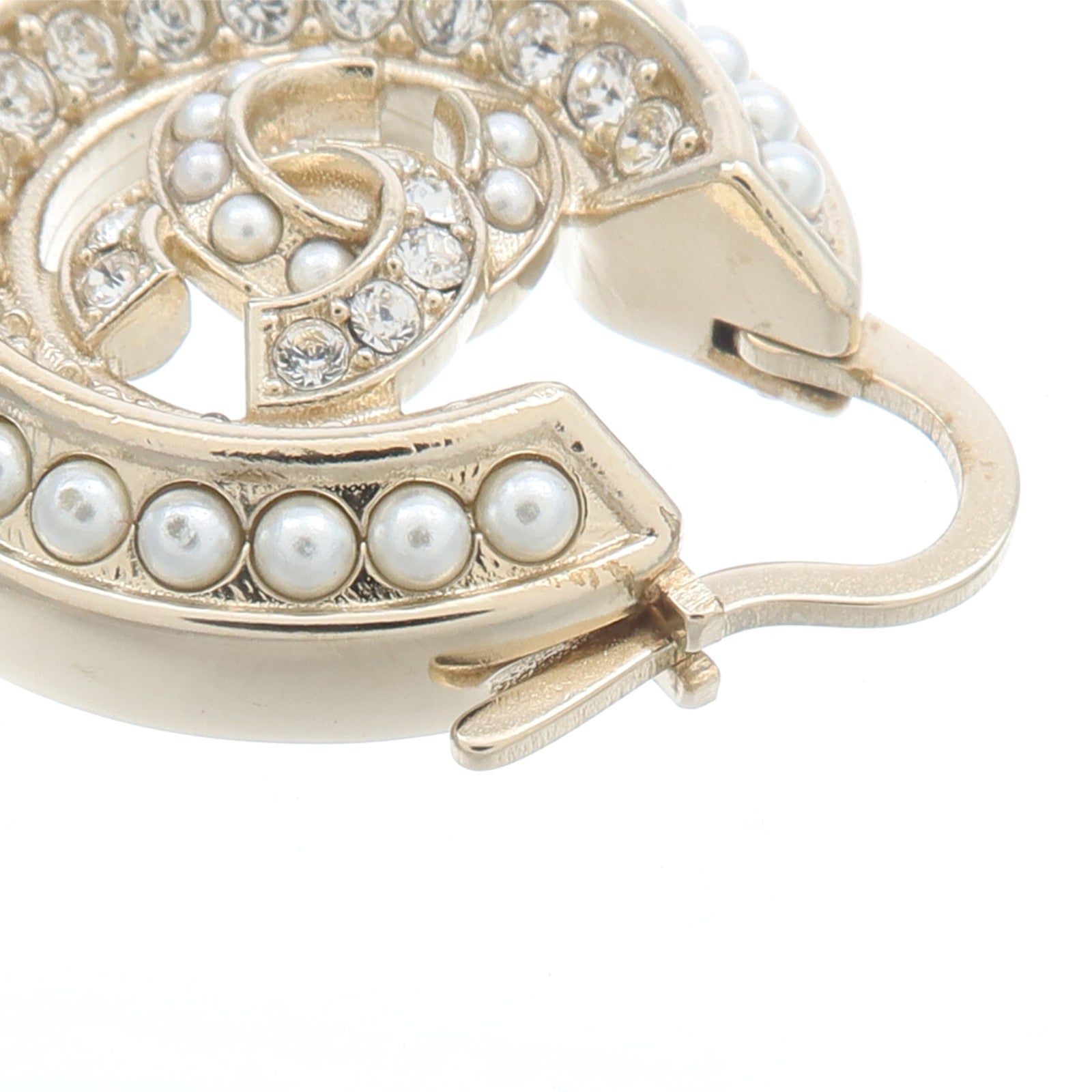 CHANEL 金屬Hoop Earrings耳環