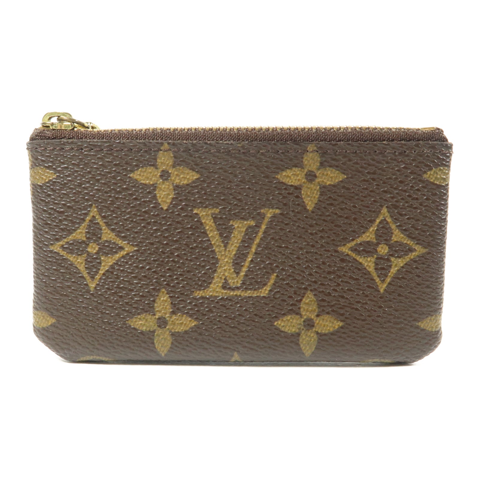 LOUIS VUITTON Monogram Key Pouch金扣鎖匙包