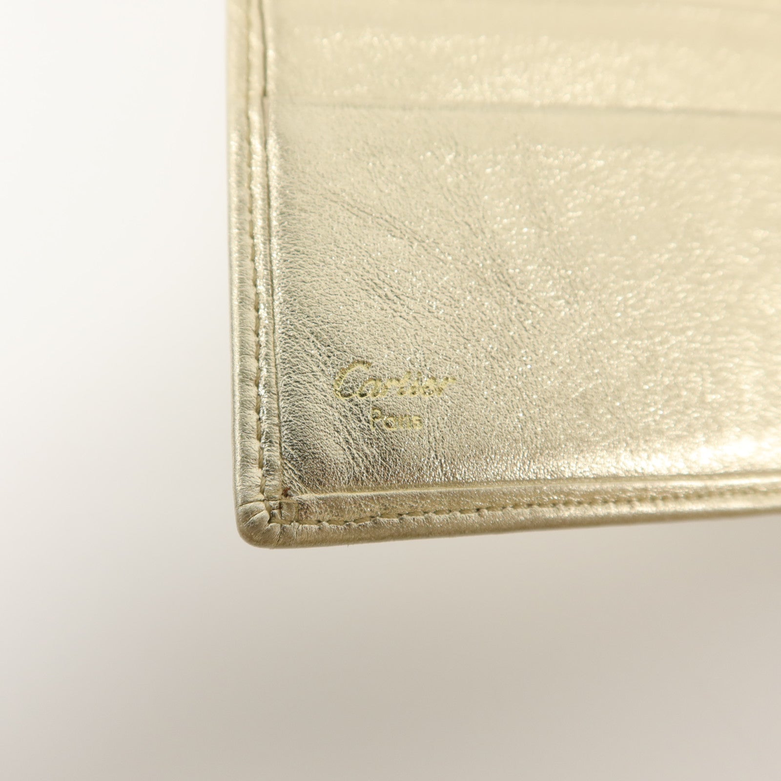 CARTIER 皮革Love Compact Wallet錢包