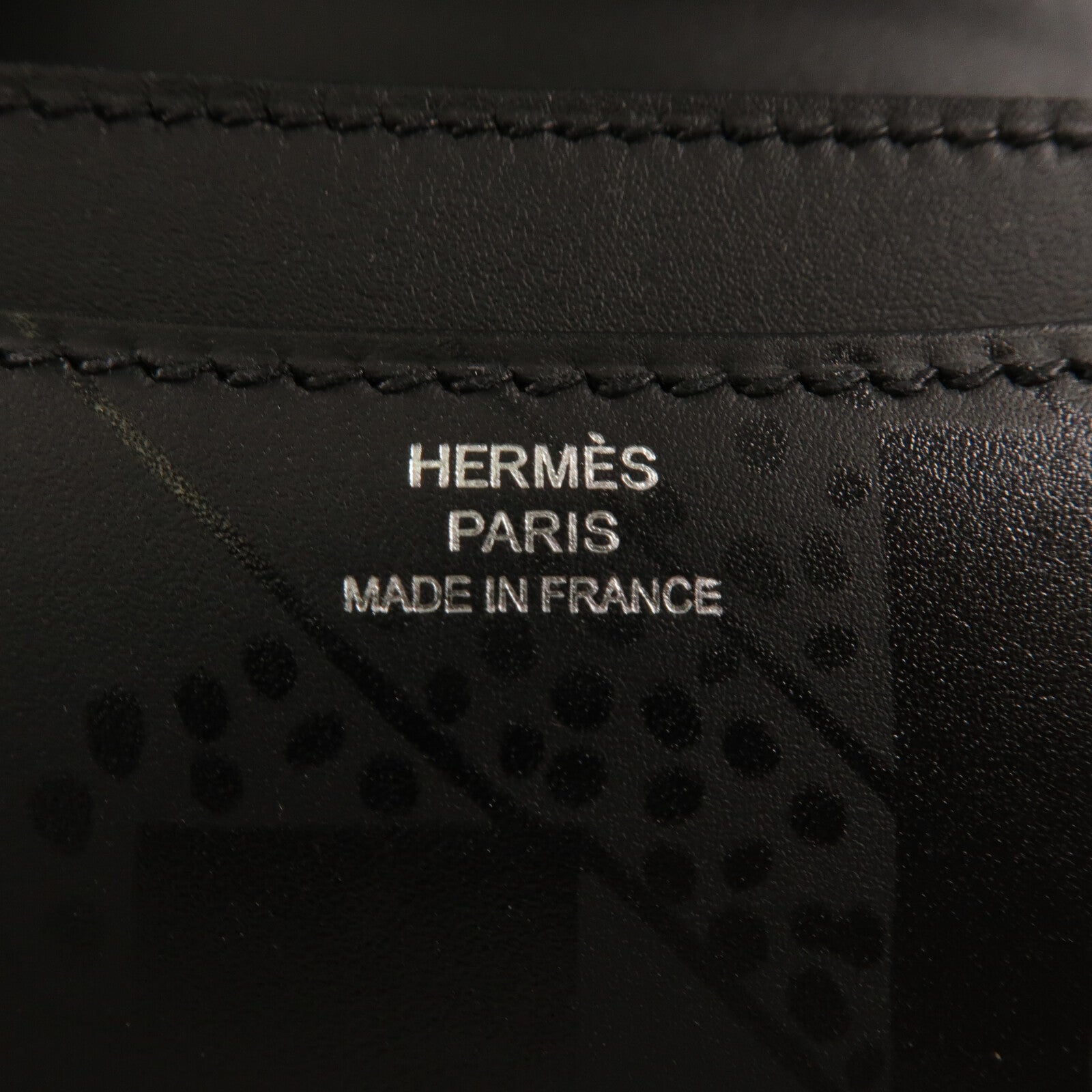 HERMES Sombrero皮革Mini Constance On A Summer Night肩背袋Noir